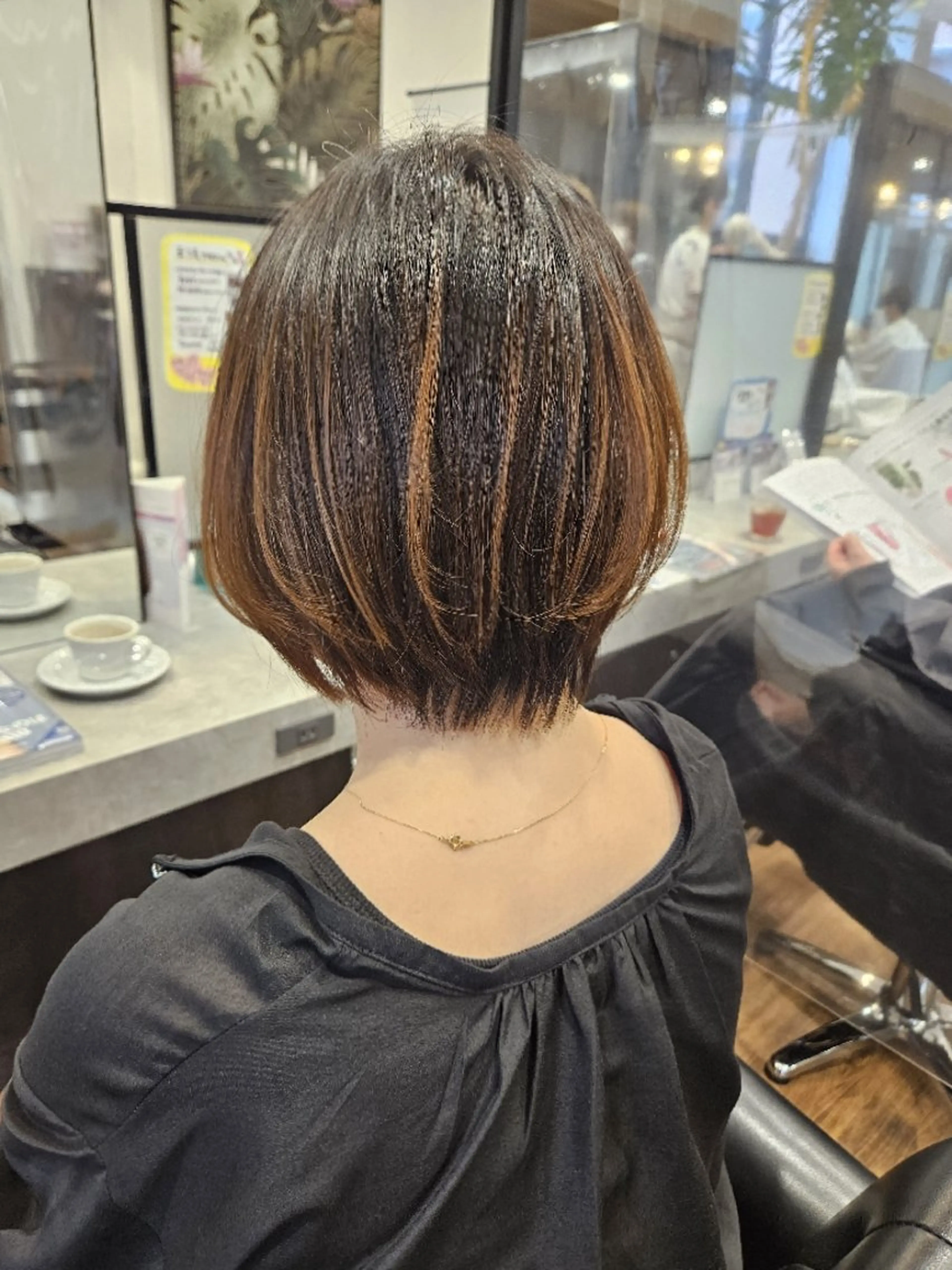 ショート カット トリートメント 関口 友菜のヘアスタイル