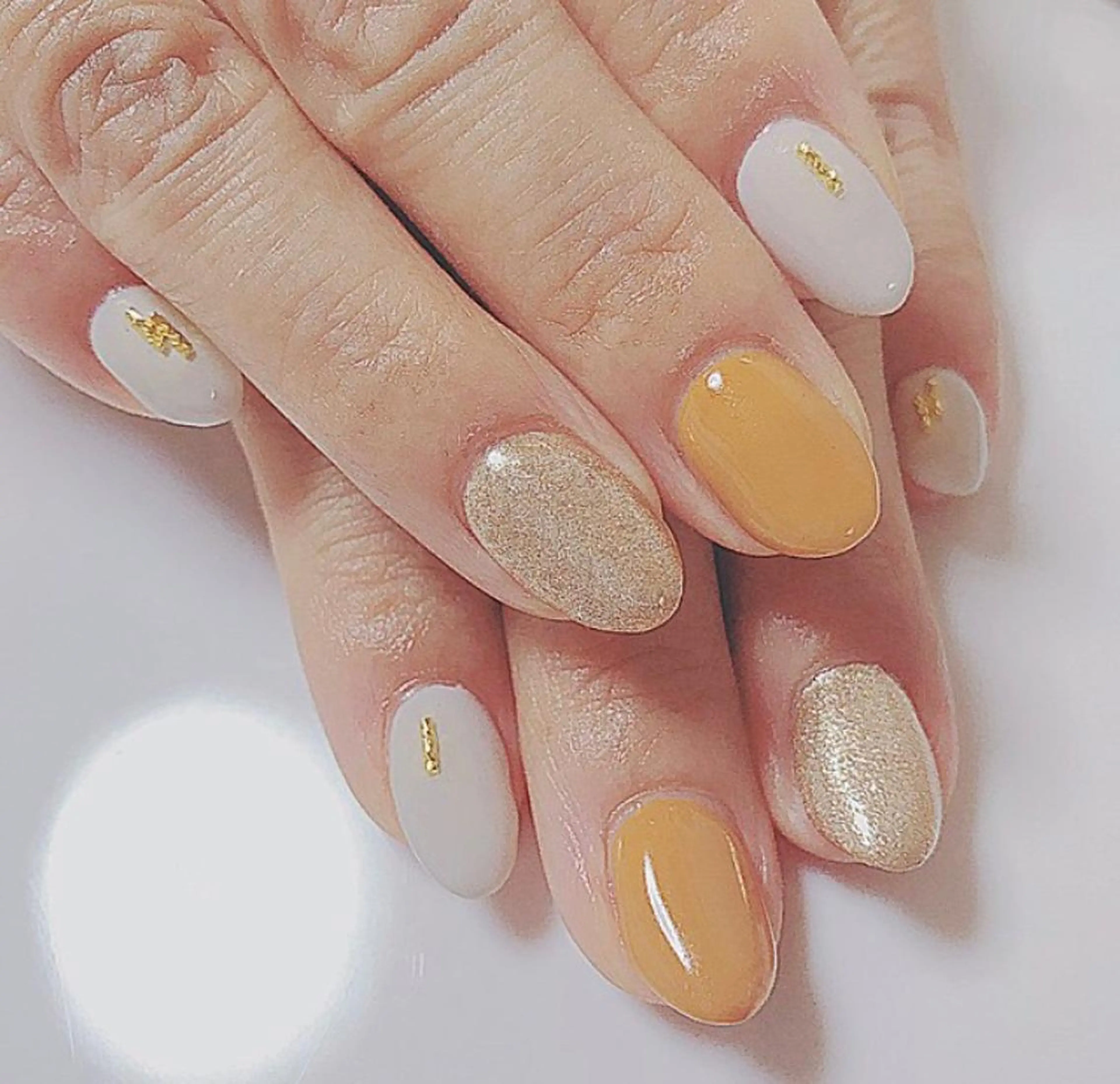 ネイル 北浦和 自爪育成ケアのネイルデザイン