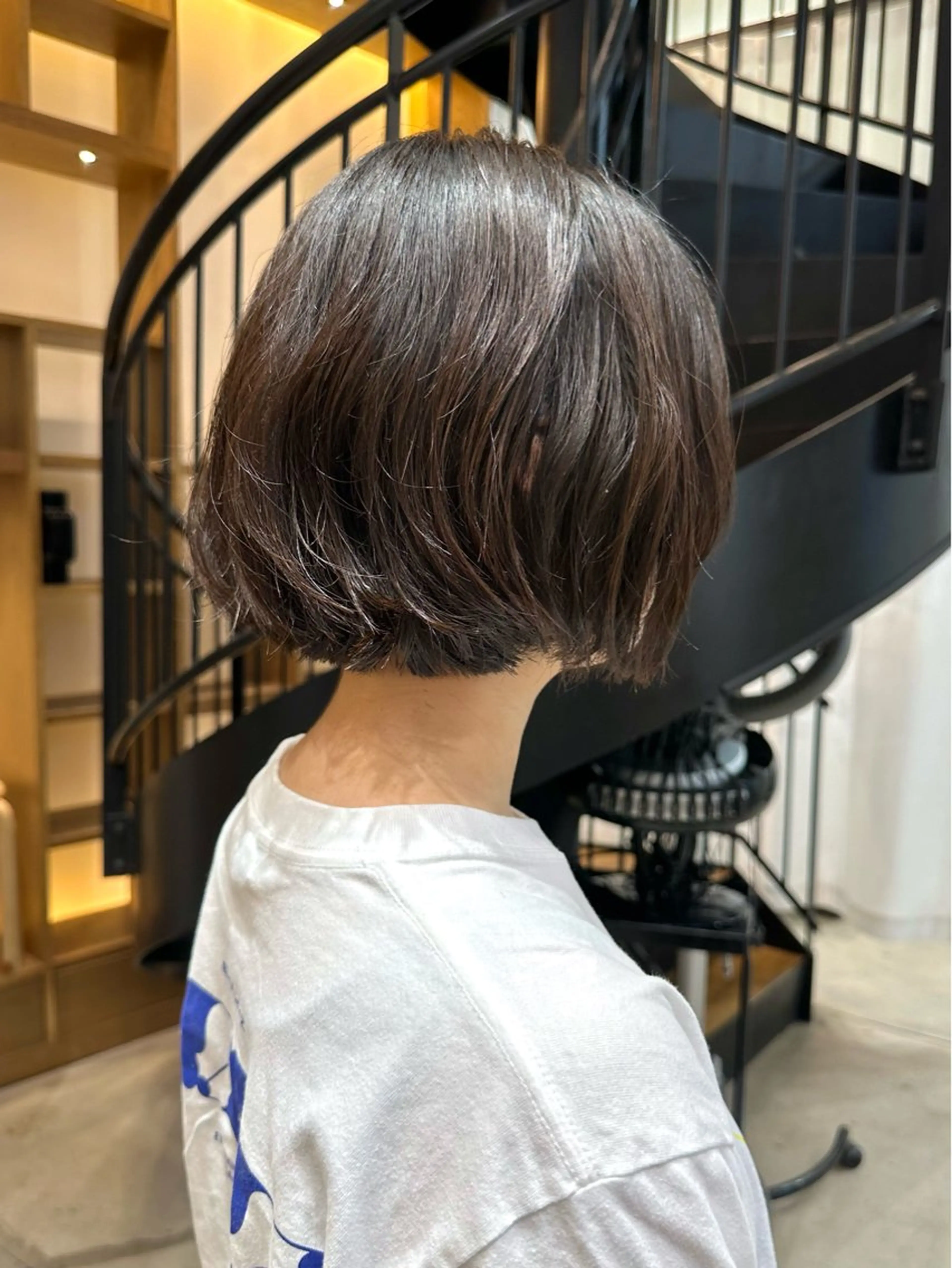 ショート sea by luvismけやき通り2号店所属・ボブ/ショート/ 縮毛矯正/岸本恭明のヘアスタイル