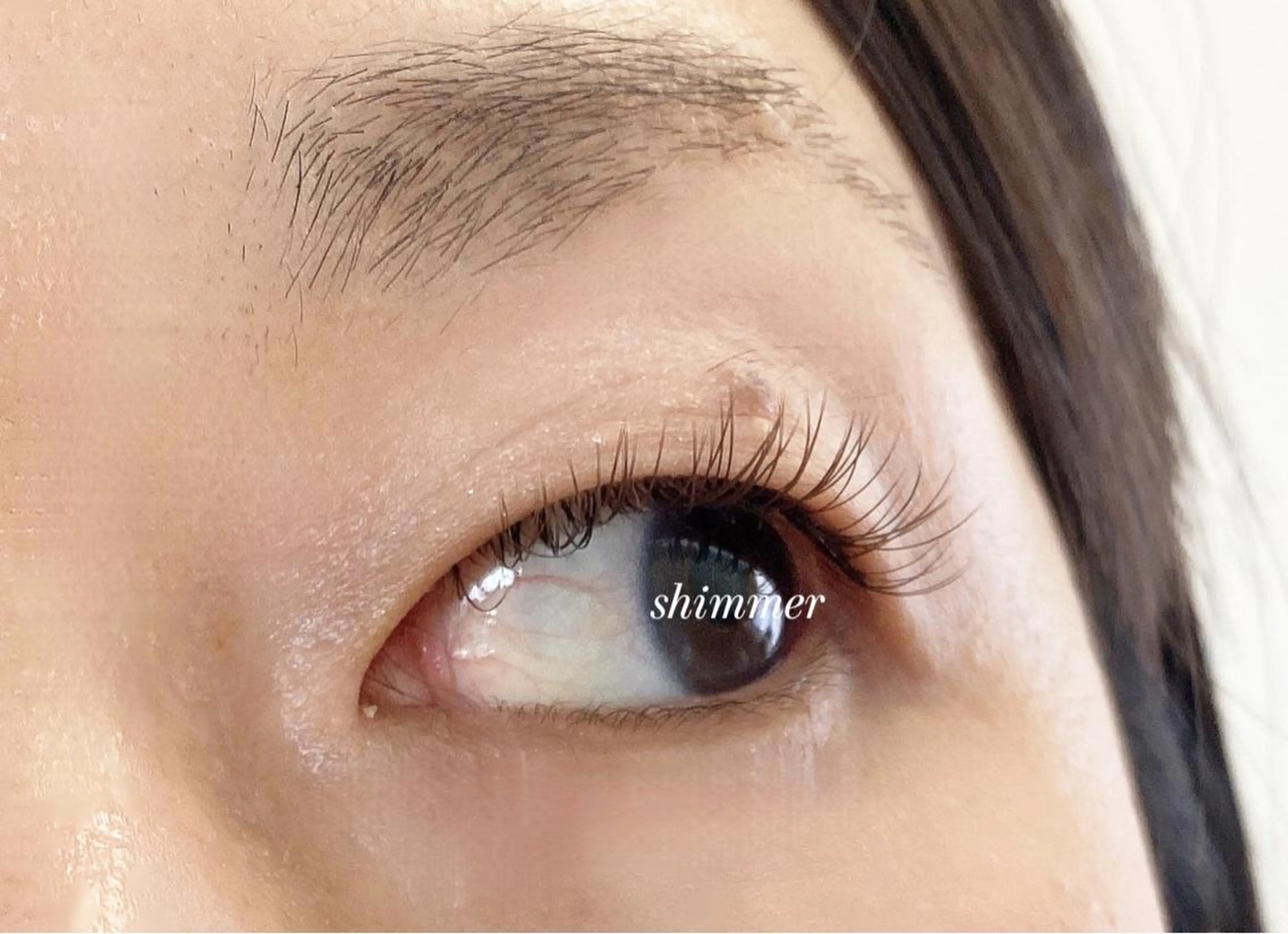 マツエク・マツパ バインドロック Cカール カラーマツエク ナチュラル shimmer所属・久米 さつきのマツエク・マツパデザイン