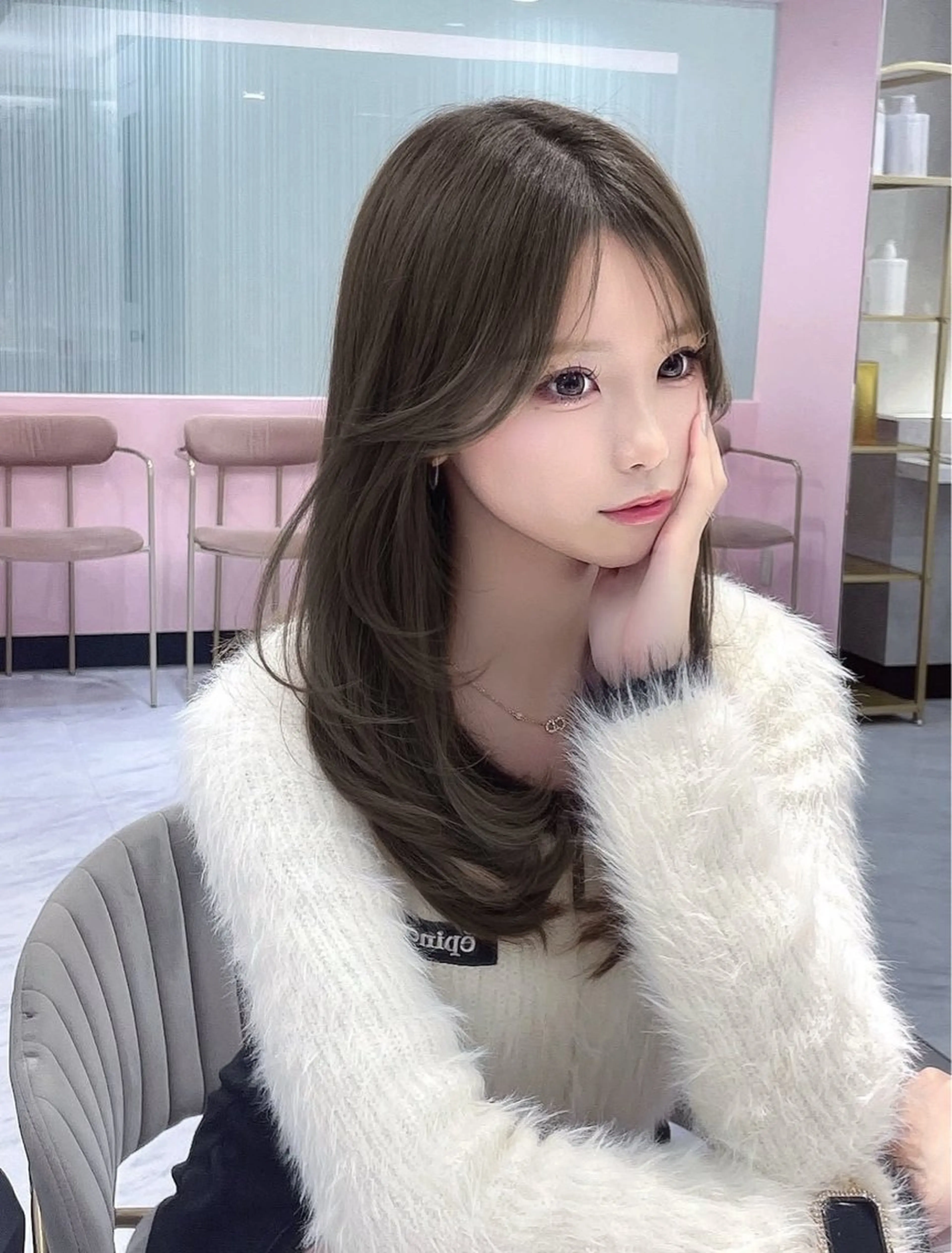 ロング カラー カット ヘアカラー トリートメント 韓国ヘア/髪質改善 TAKAHIROのヘアスタイル