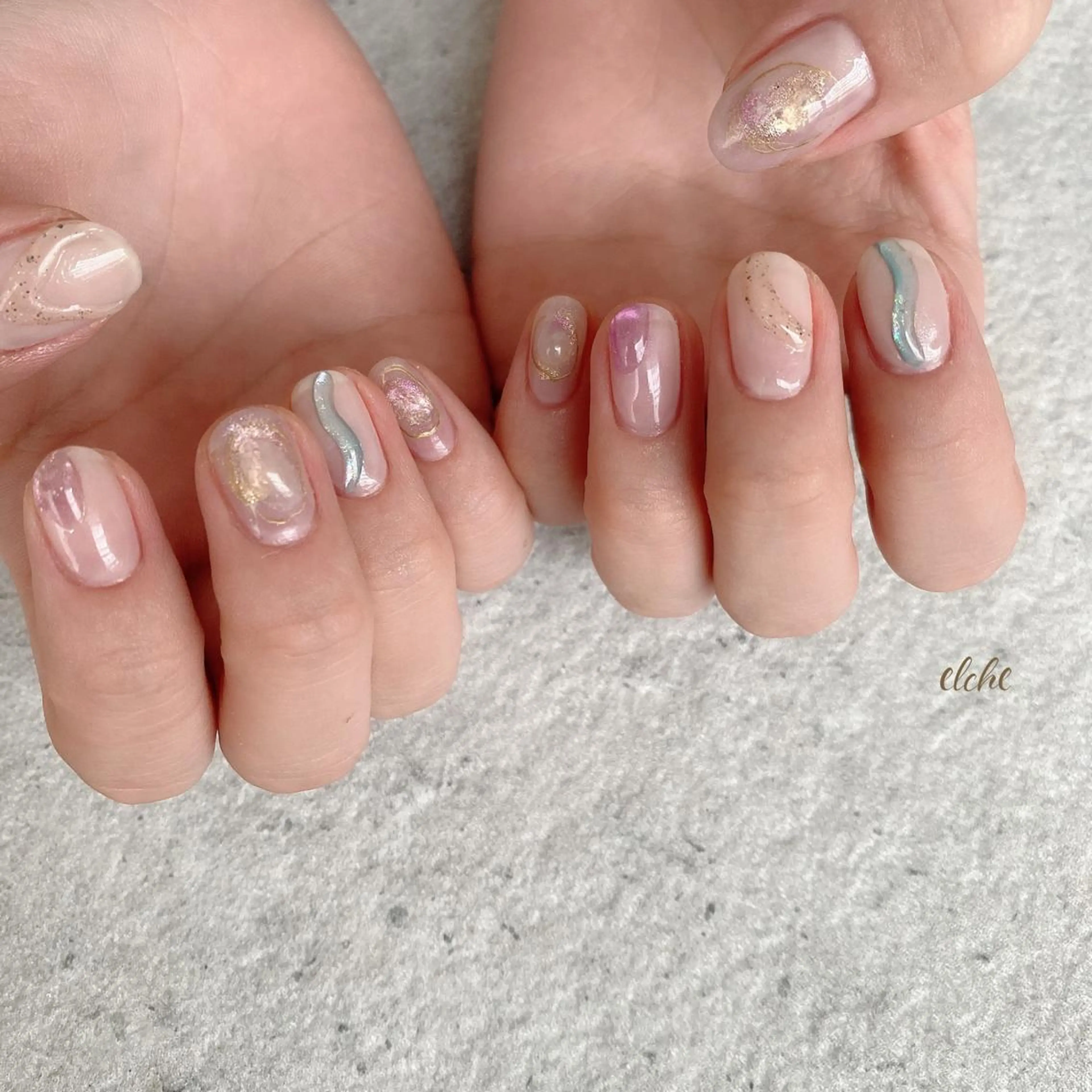 ネイル Rio 𓍼のネイルデザイン