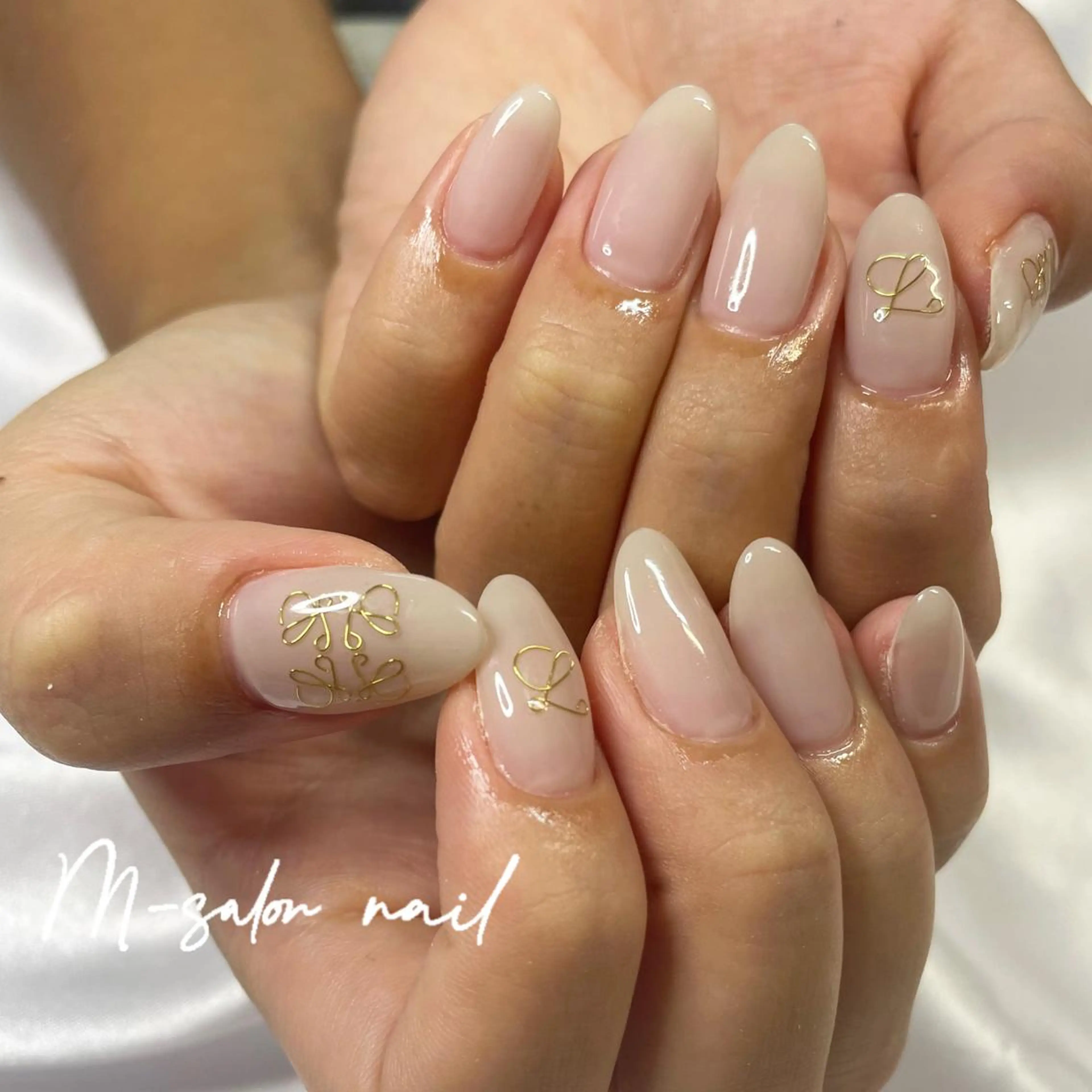 ネイル 韓国/網紅/パーツ M-salonのネイルデザイン