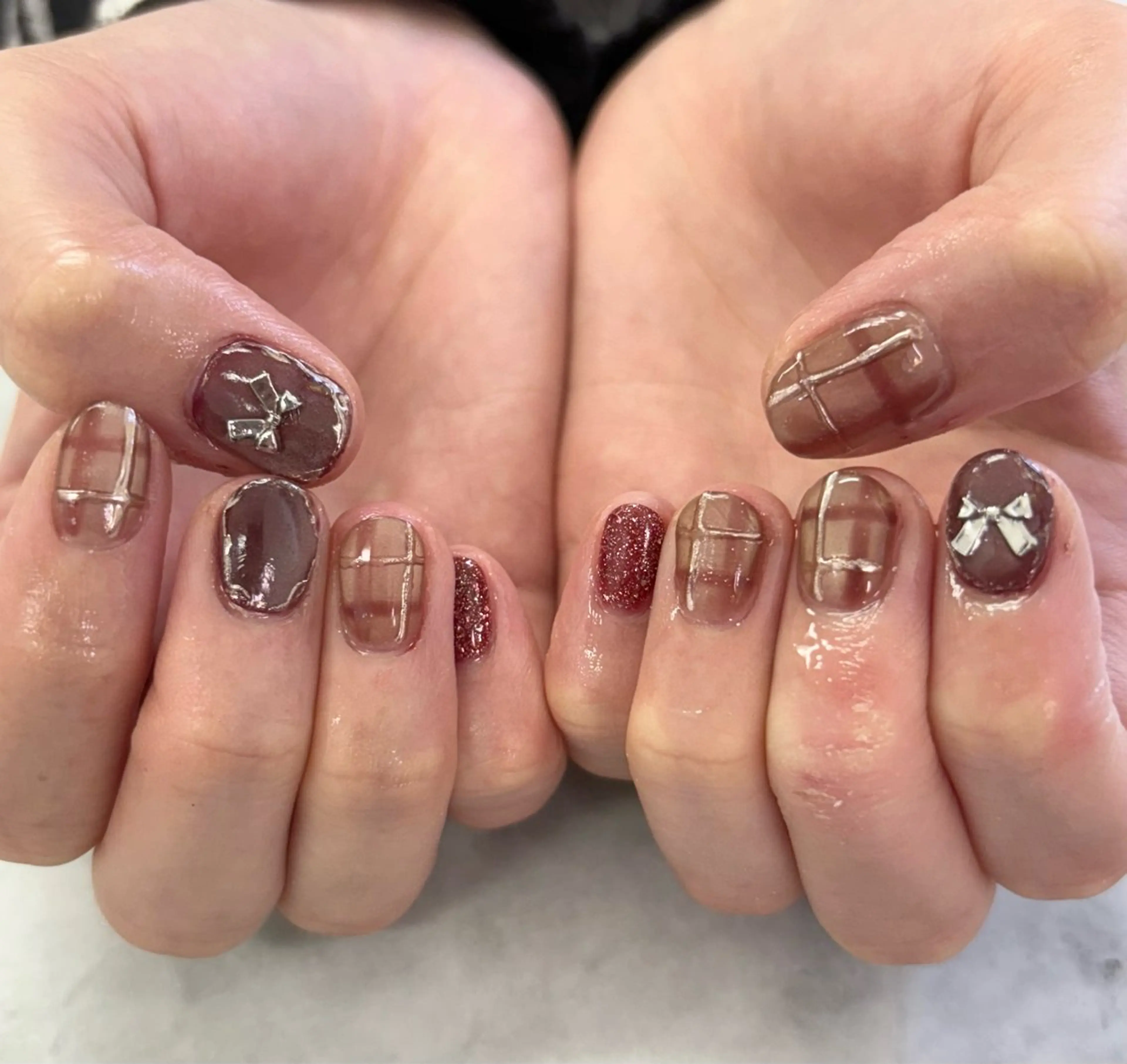 ネイル Bianca関内 USUI🐢のネイルデザイン