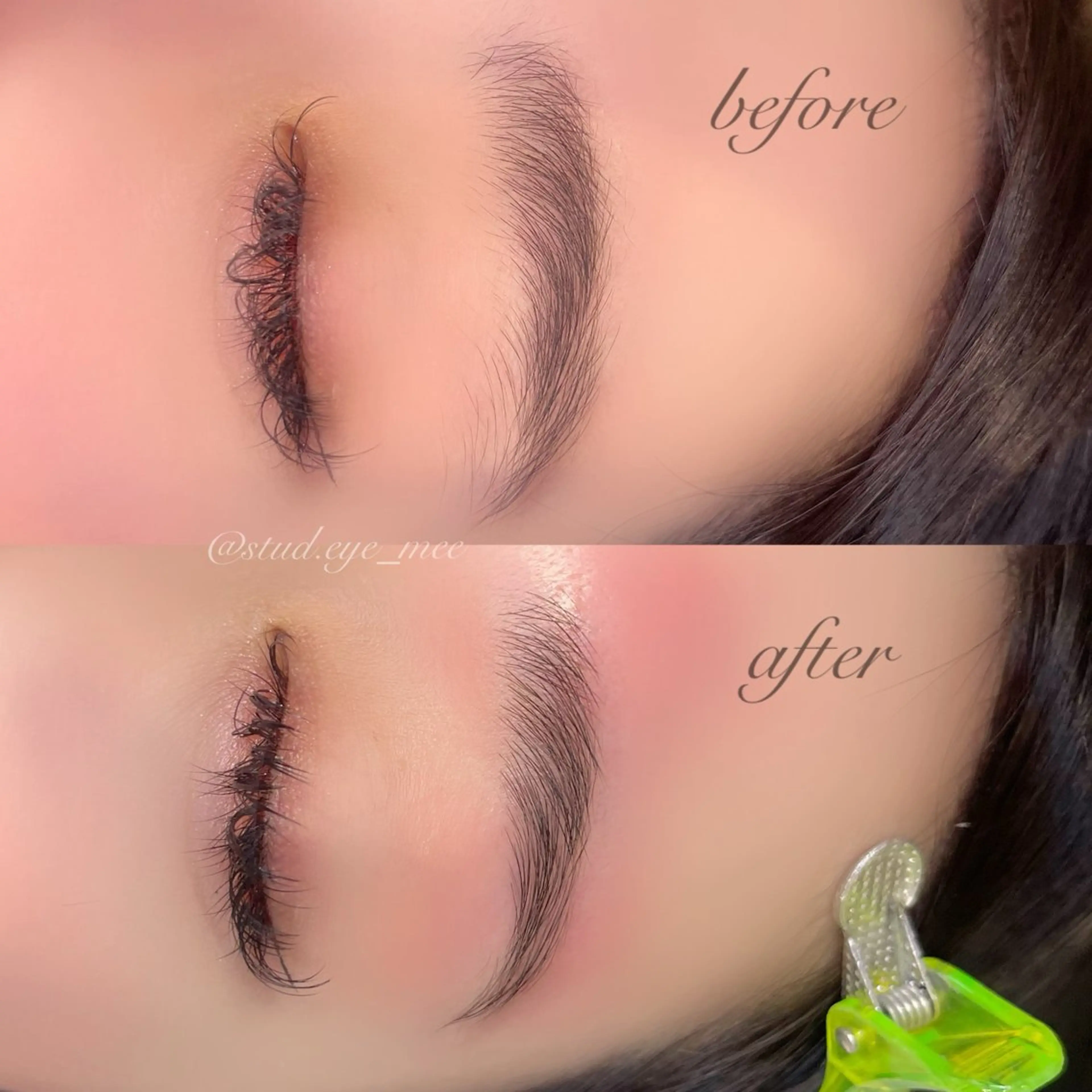 アイブロウ 眉毛ワックス脱毛 NEW Open MIORA MIKIのマツエク・マツパデザイン