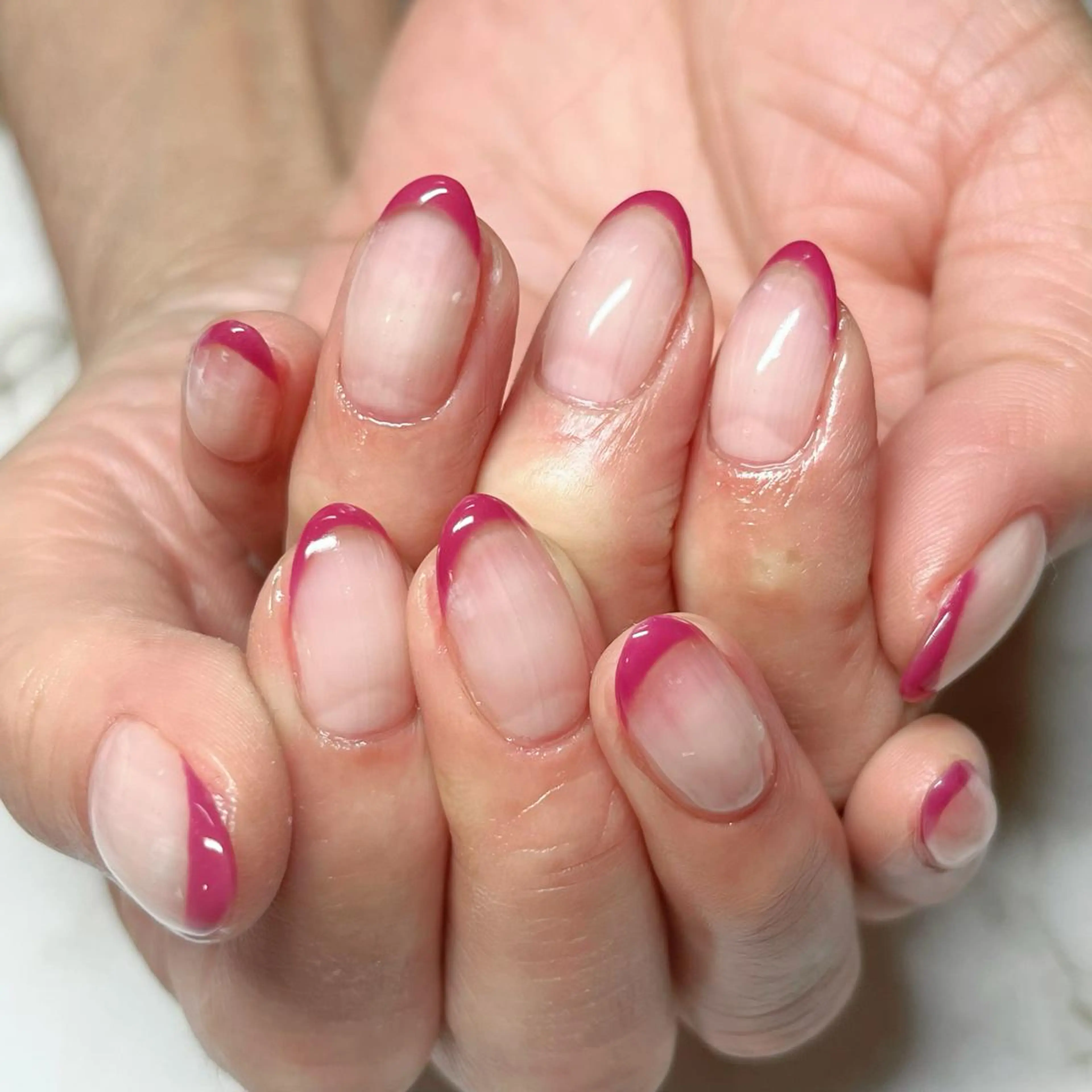 ネイル フレンチネイル ハンドネイル RuxuryNail ／RiAnnaのネイルデザイン