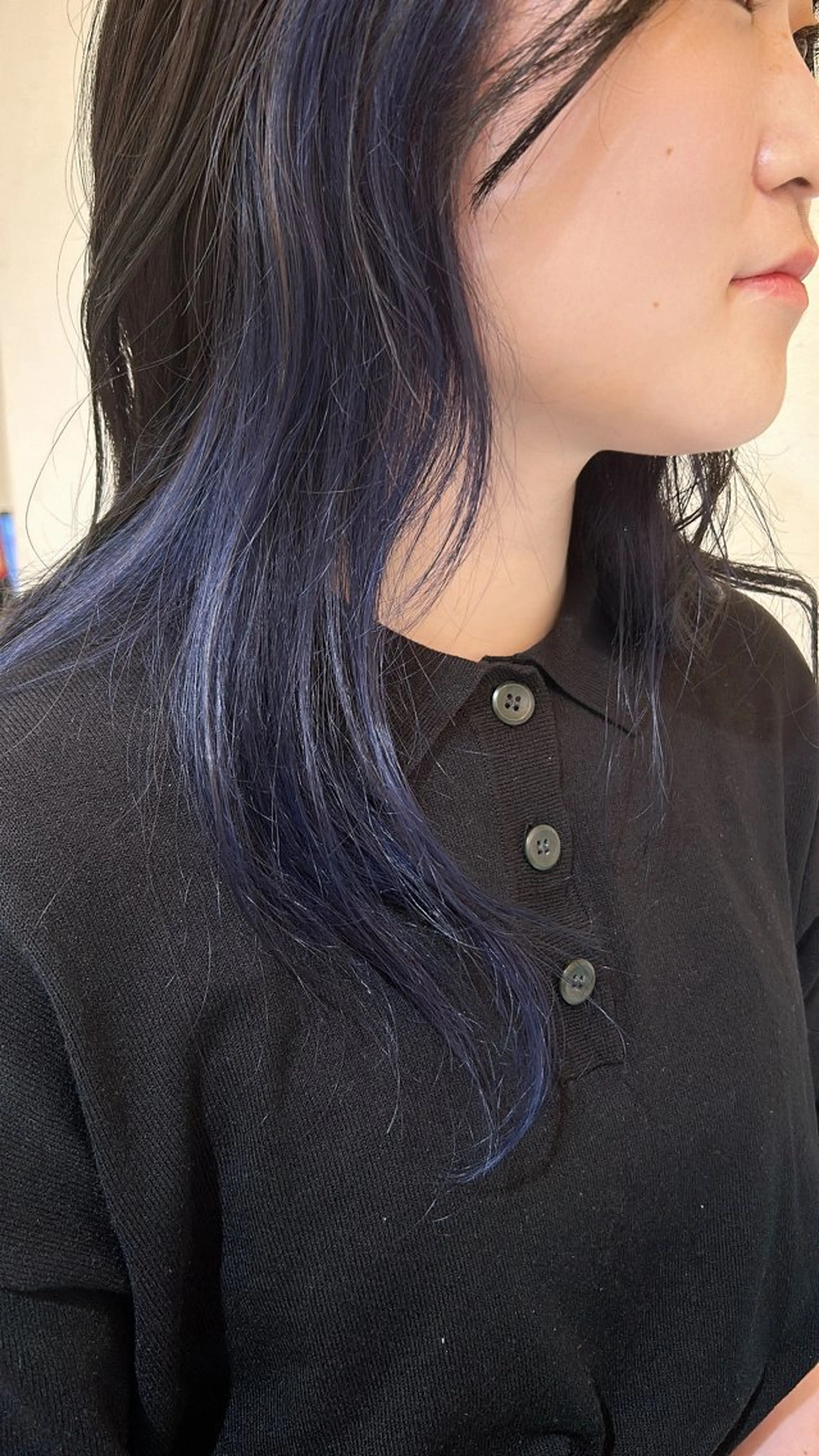 セミロング ヘアカラー 河野 穂香のヘアスタイル