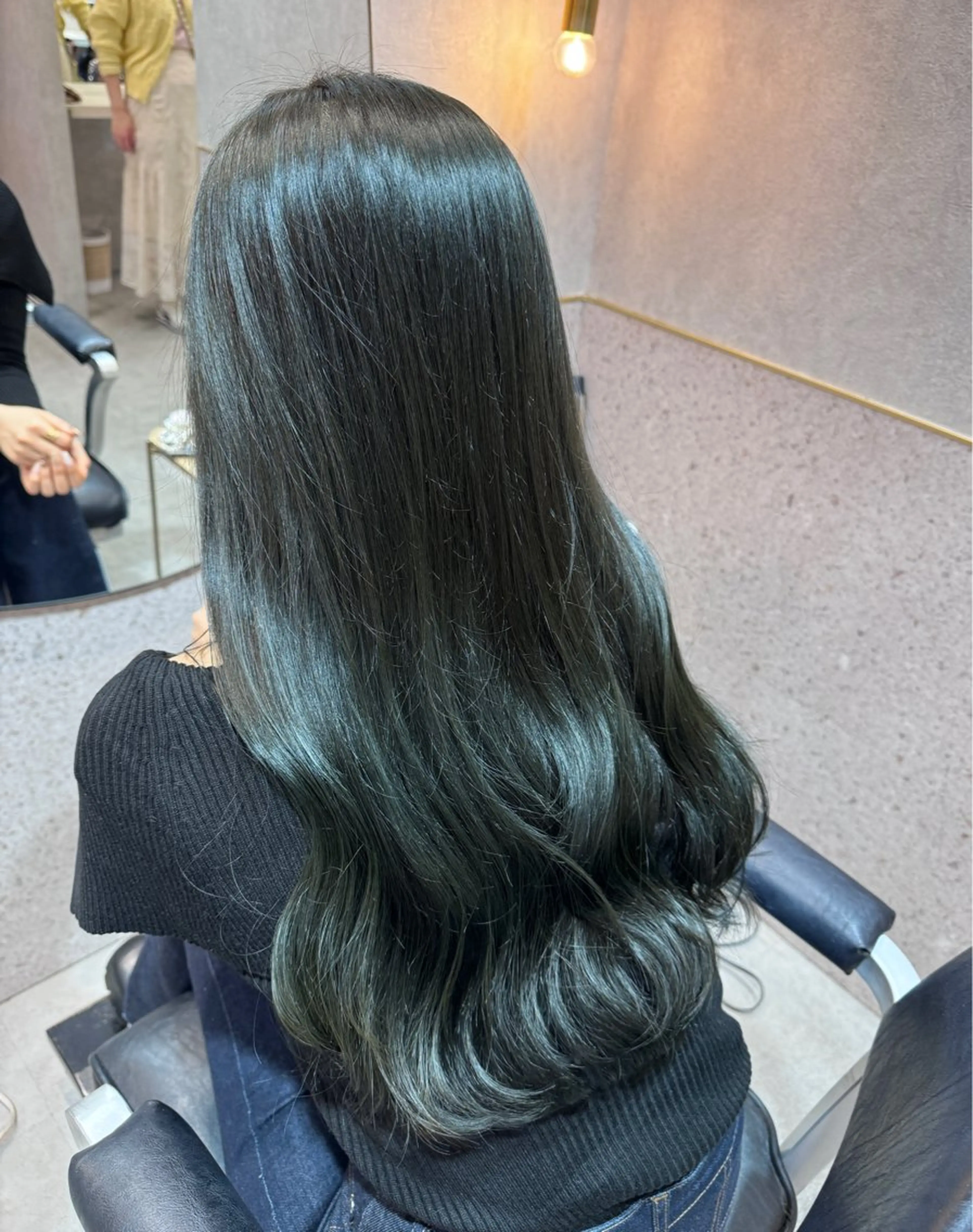 ロング カット ヘアカラー トリートメント 🎀しゅな/韓国 レイヤー/透明感♡のヘアスタイル