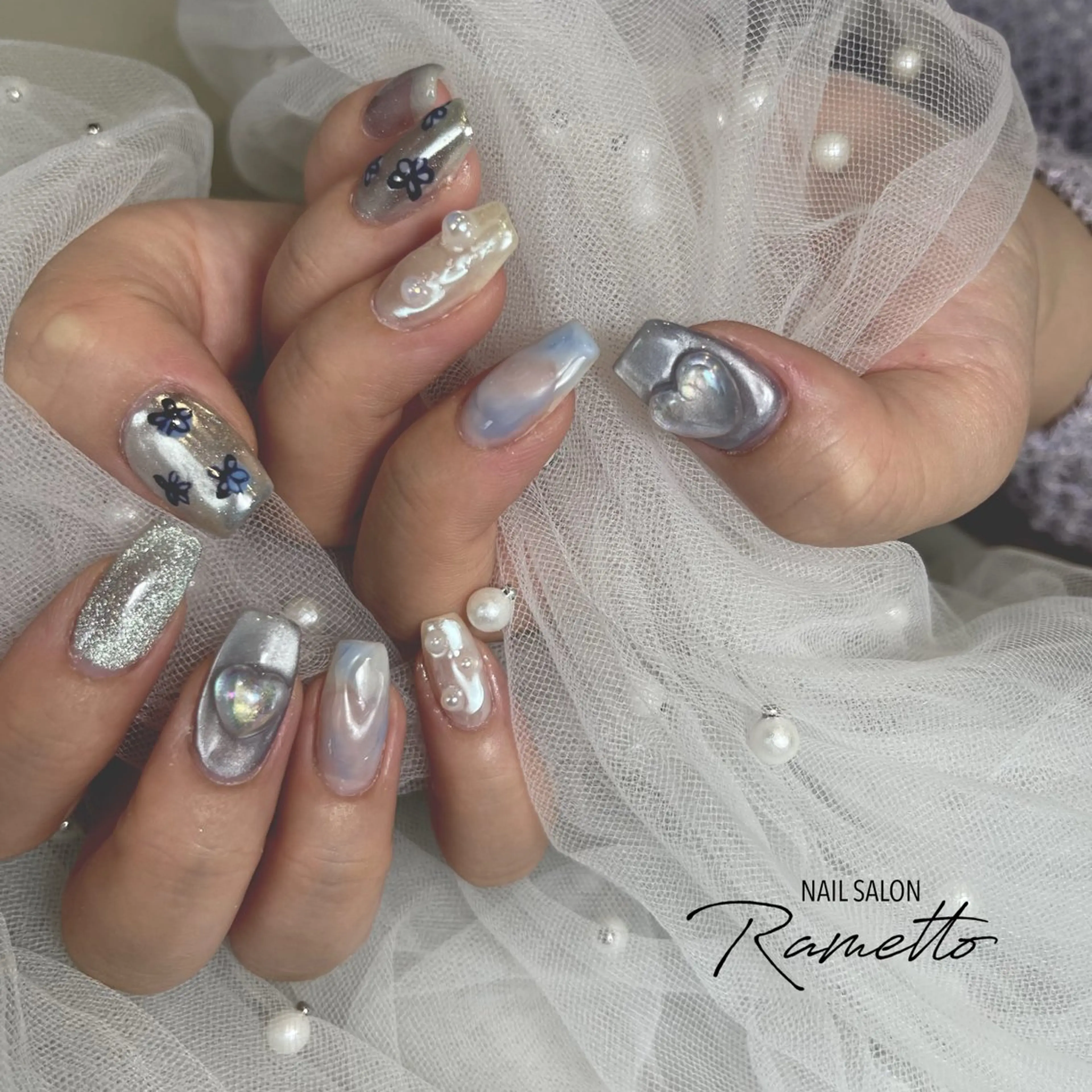 ネイル ハンドネイル NAILSALON Ramettoのネイルデザイン