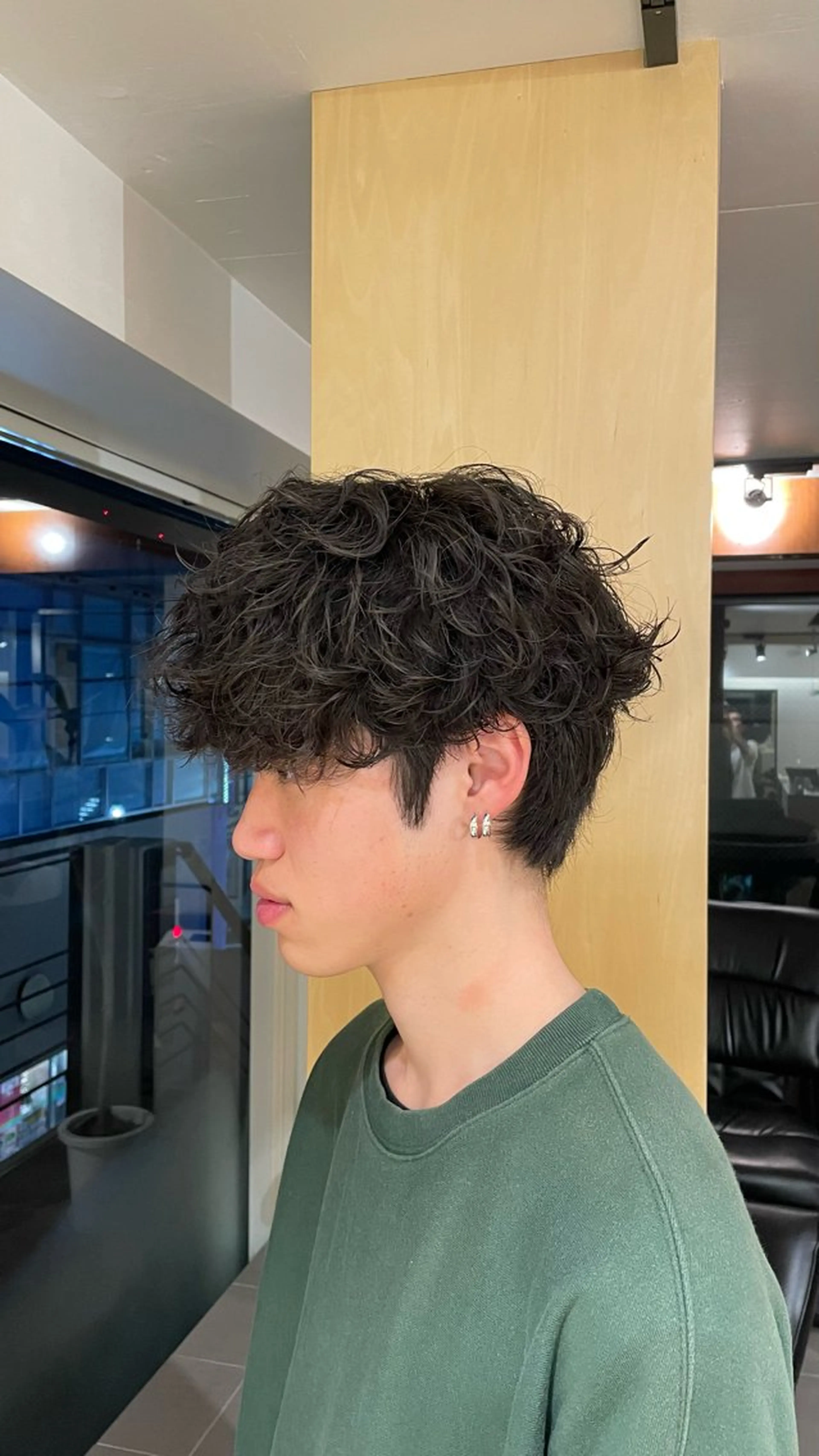 ショート パーマ メンズ カット パーマ fifth 阿部楓のヘアスタイル