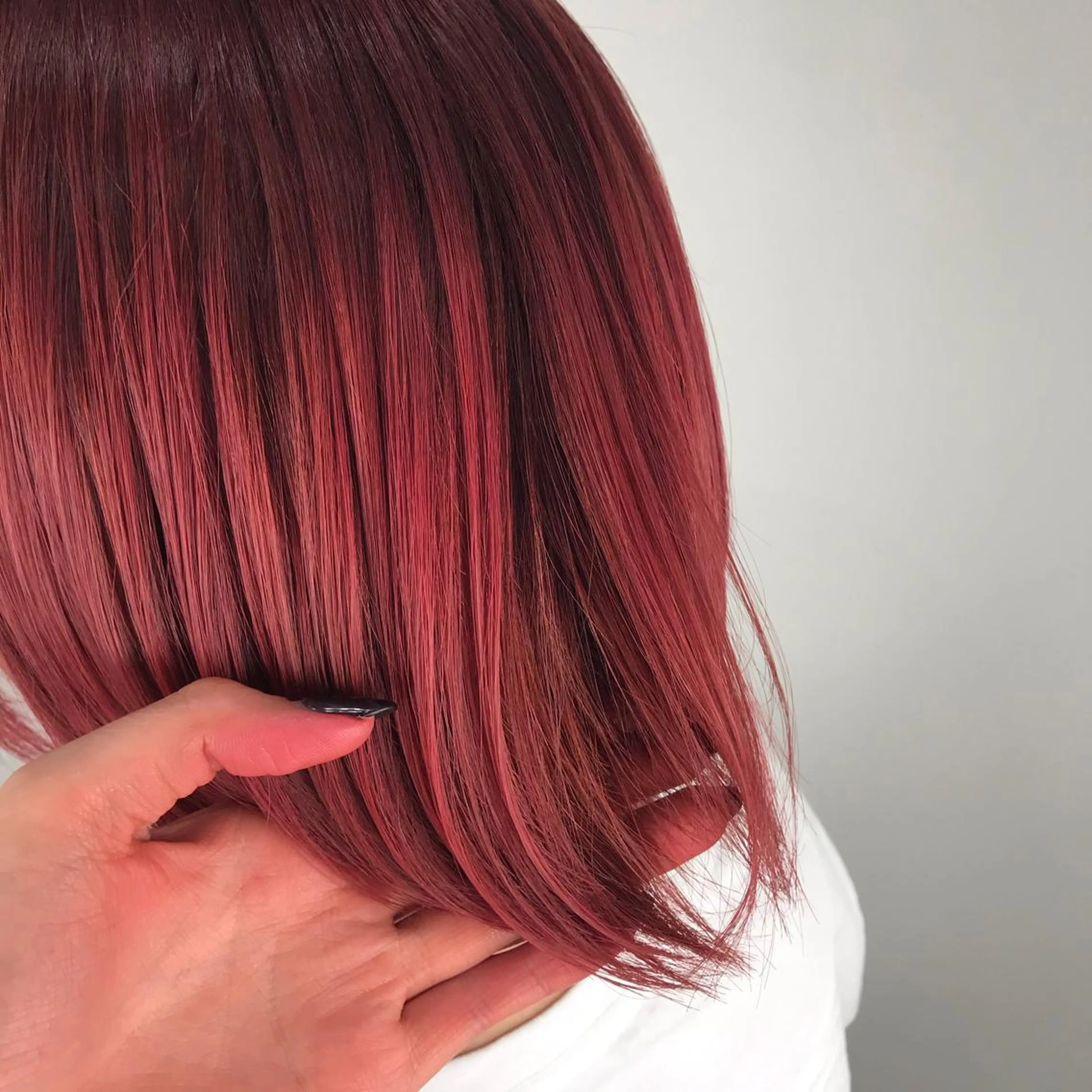 ショート カラー 飯塚 青空のヘアスタイル