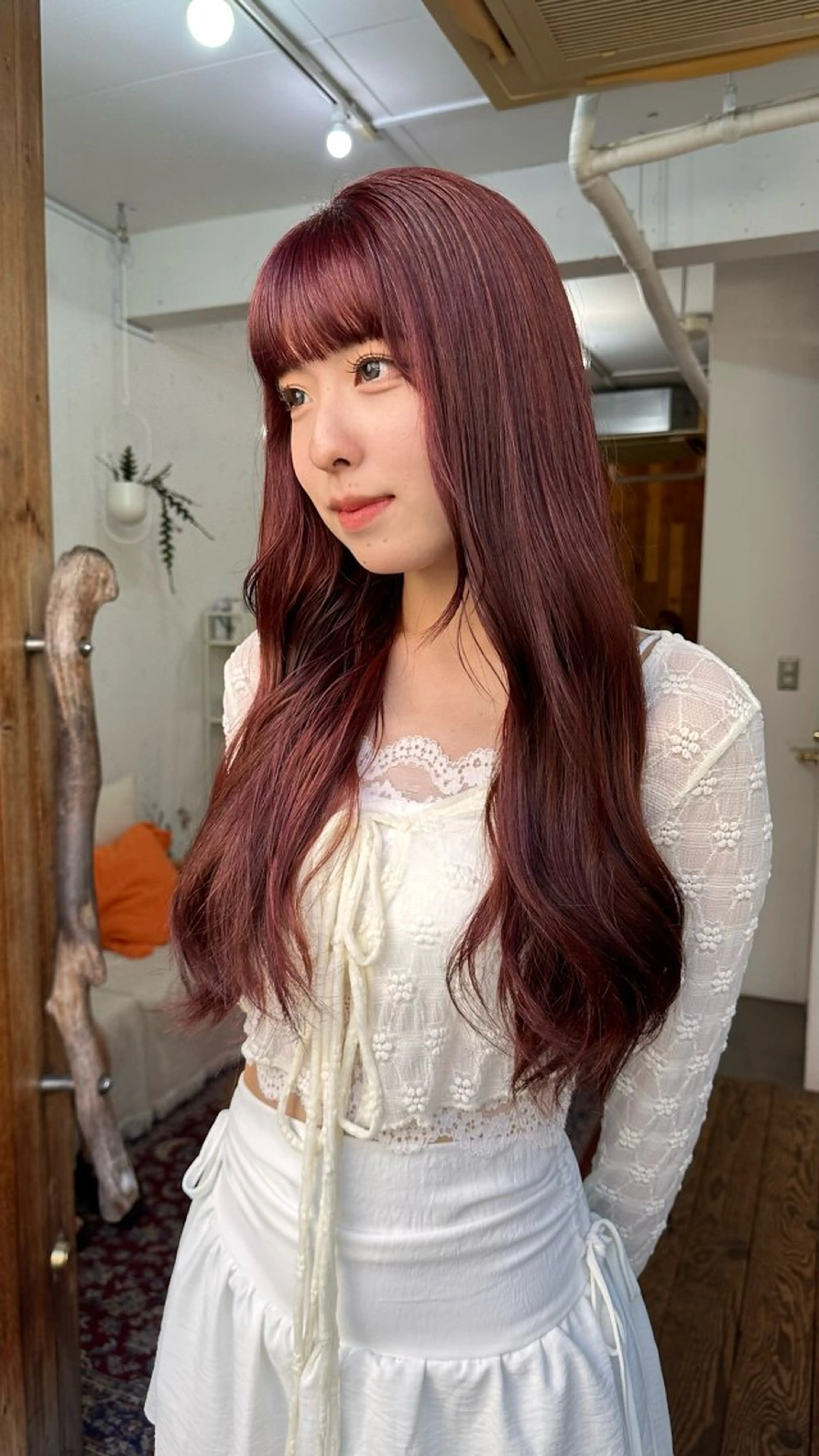 ロング カラー 🪭risa 暖色/レイヤー🪭のヘアスタイル