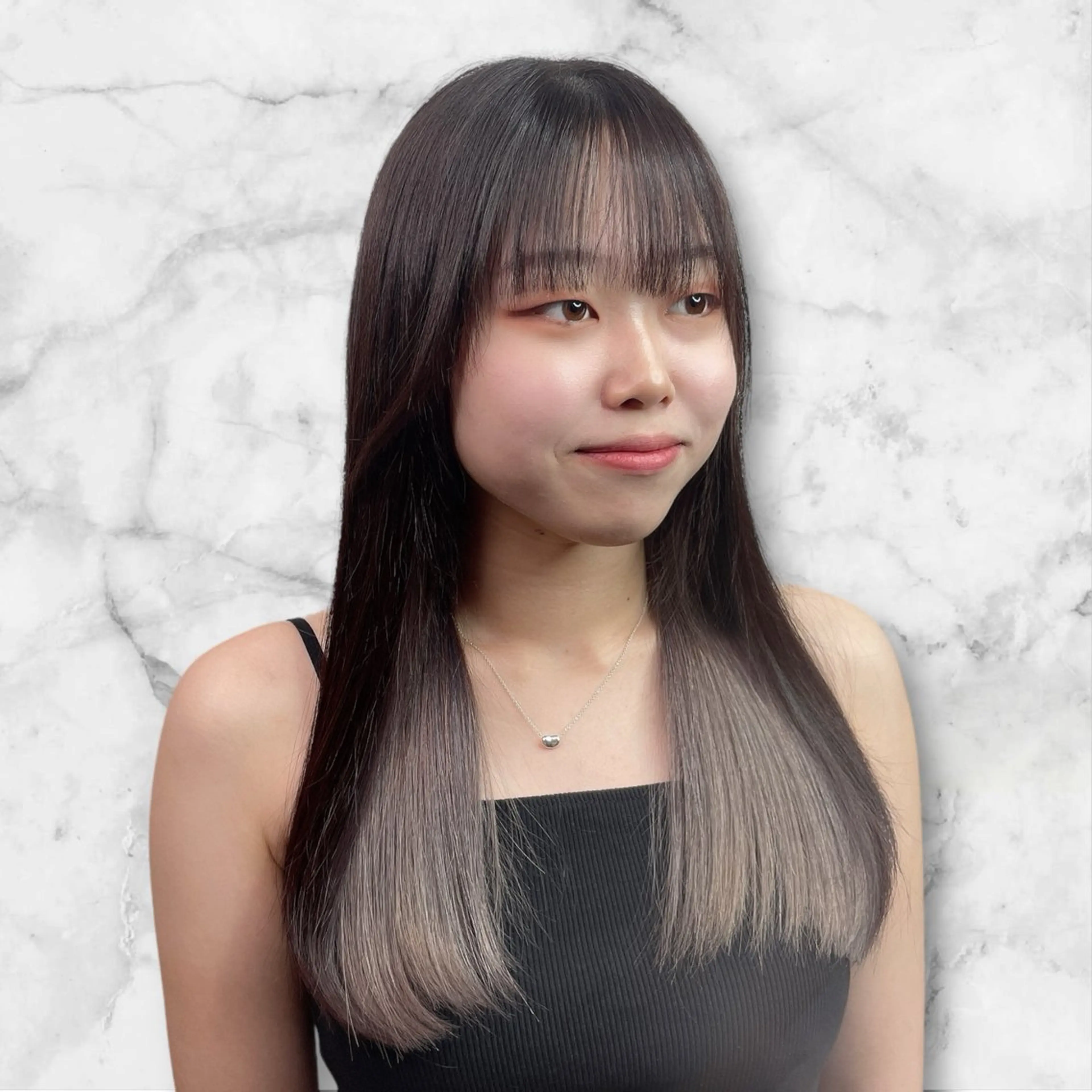 ロング ヘアカラー セルバ所属・HIRORO ブリーチ/ハイトーンのヘアスタイル