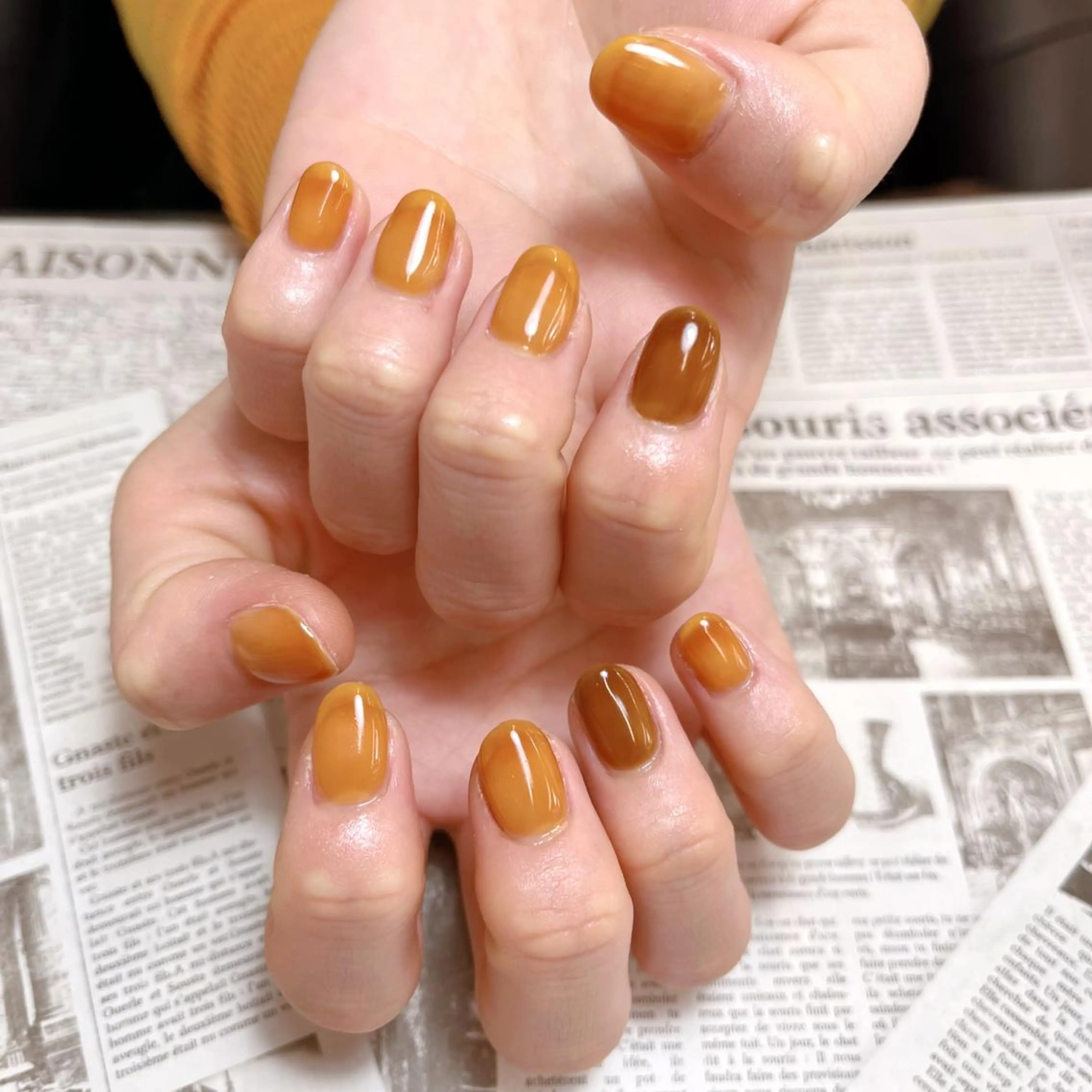 ネイル クリアネイル ラメ(グリッター) 【MAXKELLY】 AOYAMAのネイルデザイン