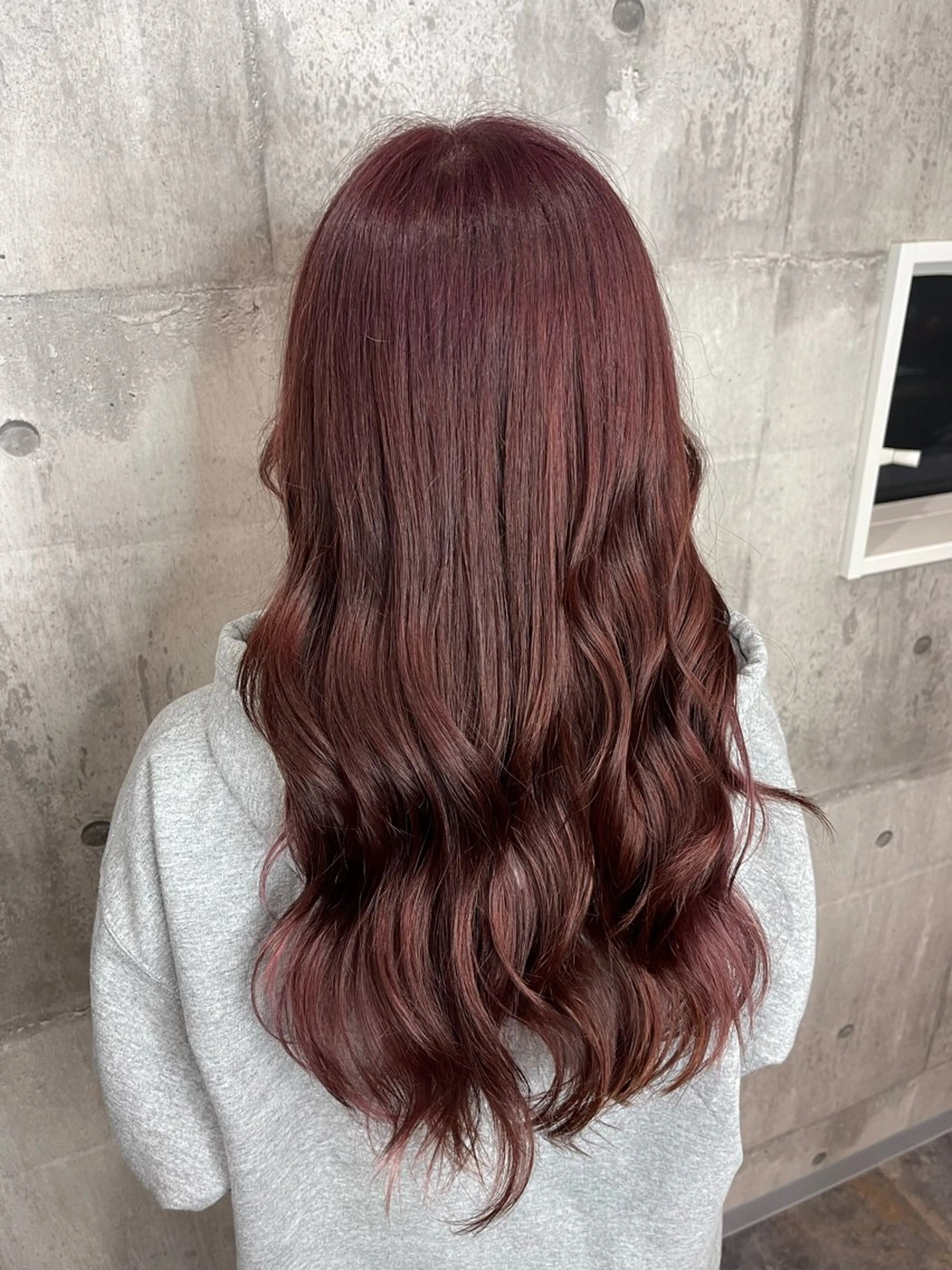 ロング カラー ダブルカラー Felice Erikaのヘアスタイル