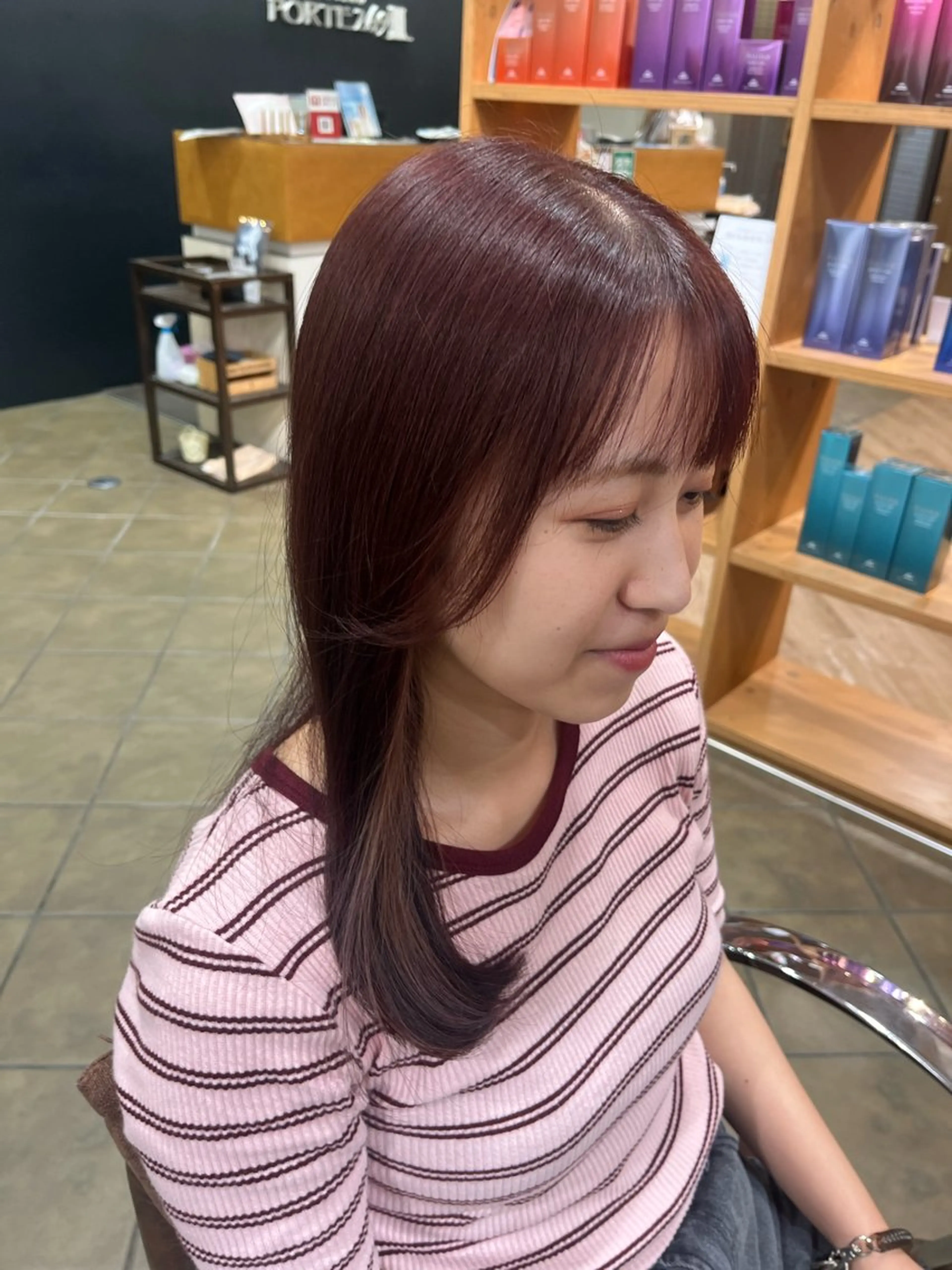 カット+カラー+Aujua 2step treatment🪼🫧の写真