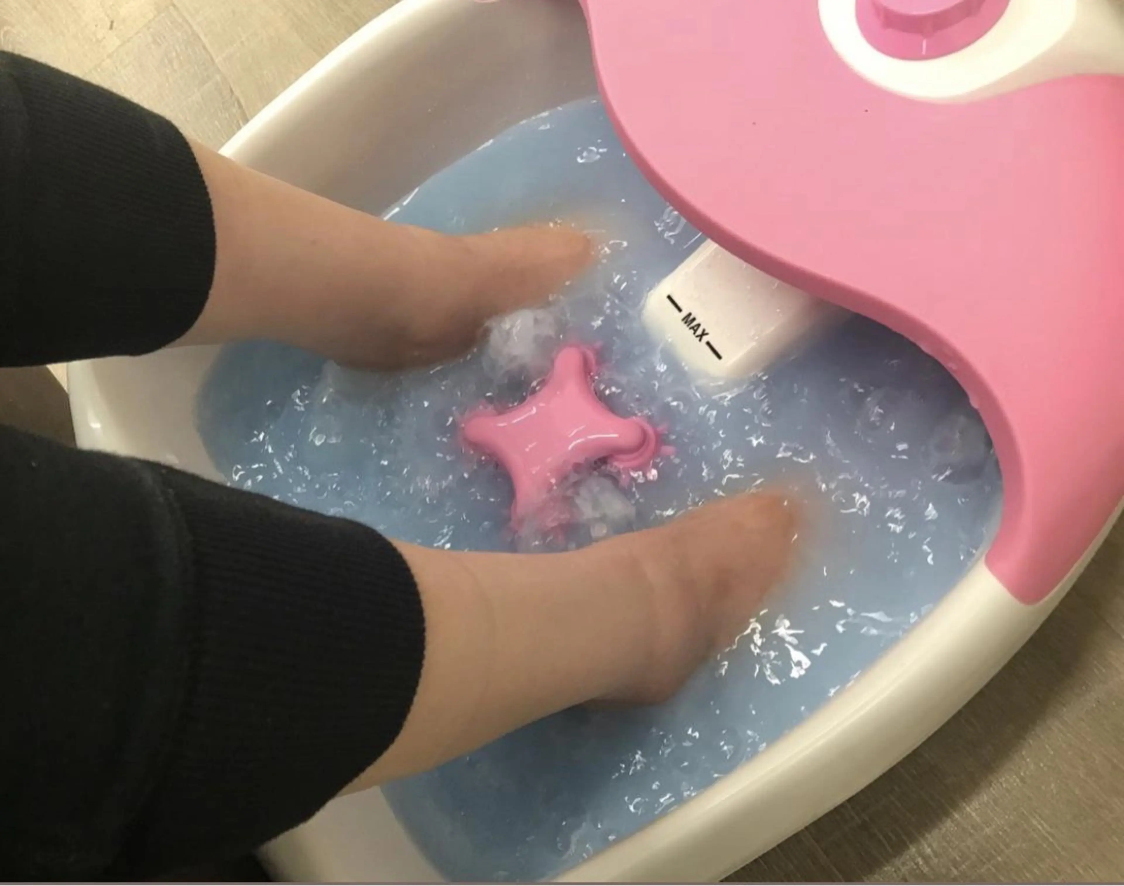 角質ケアの写真