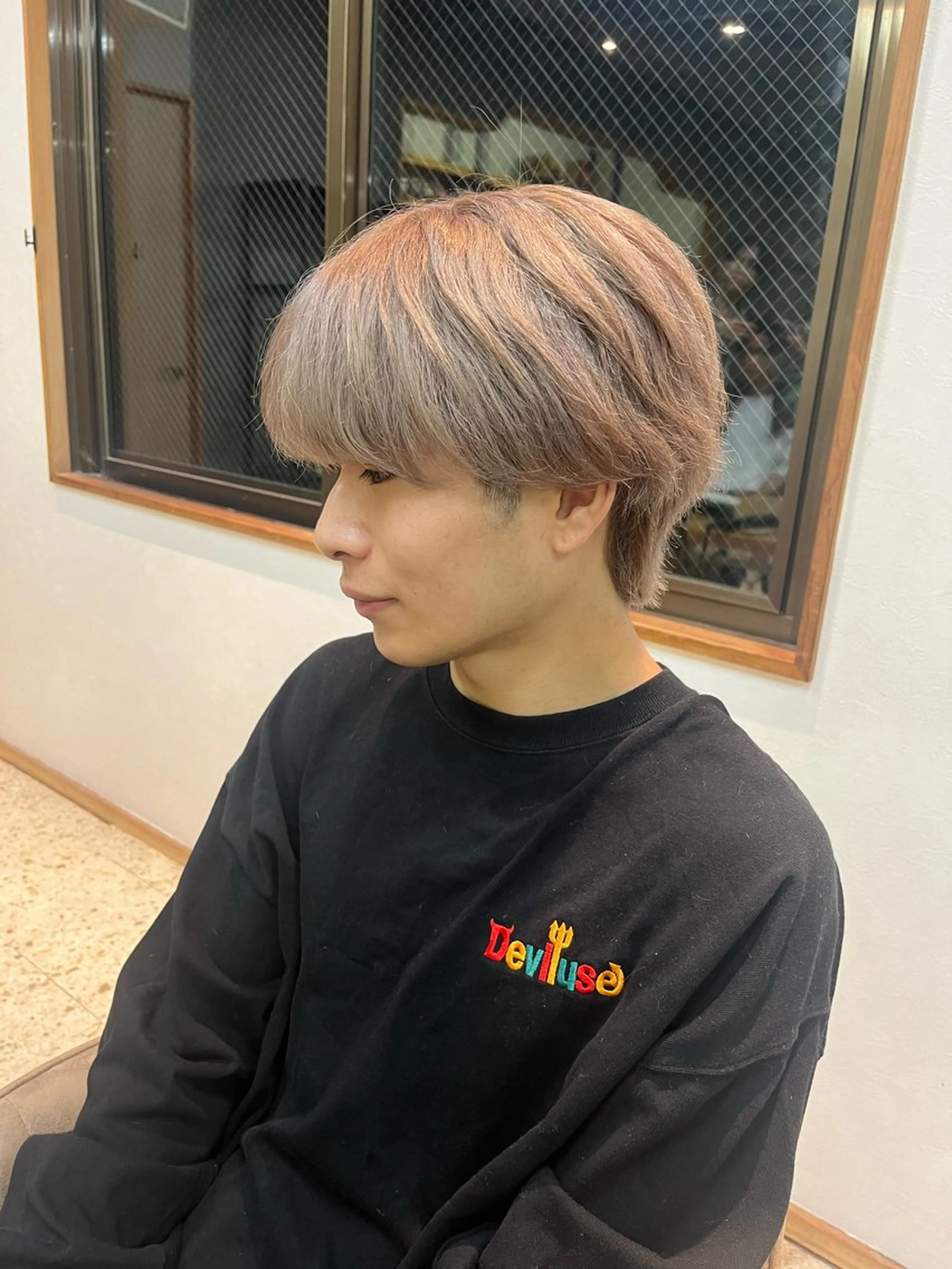 カラー メンズ ヘアカラー トリートメント 韓国ヘア🇰🇷 RYOTAのヘアスタイル