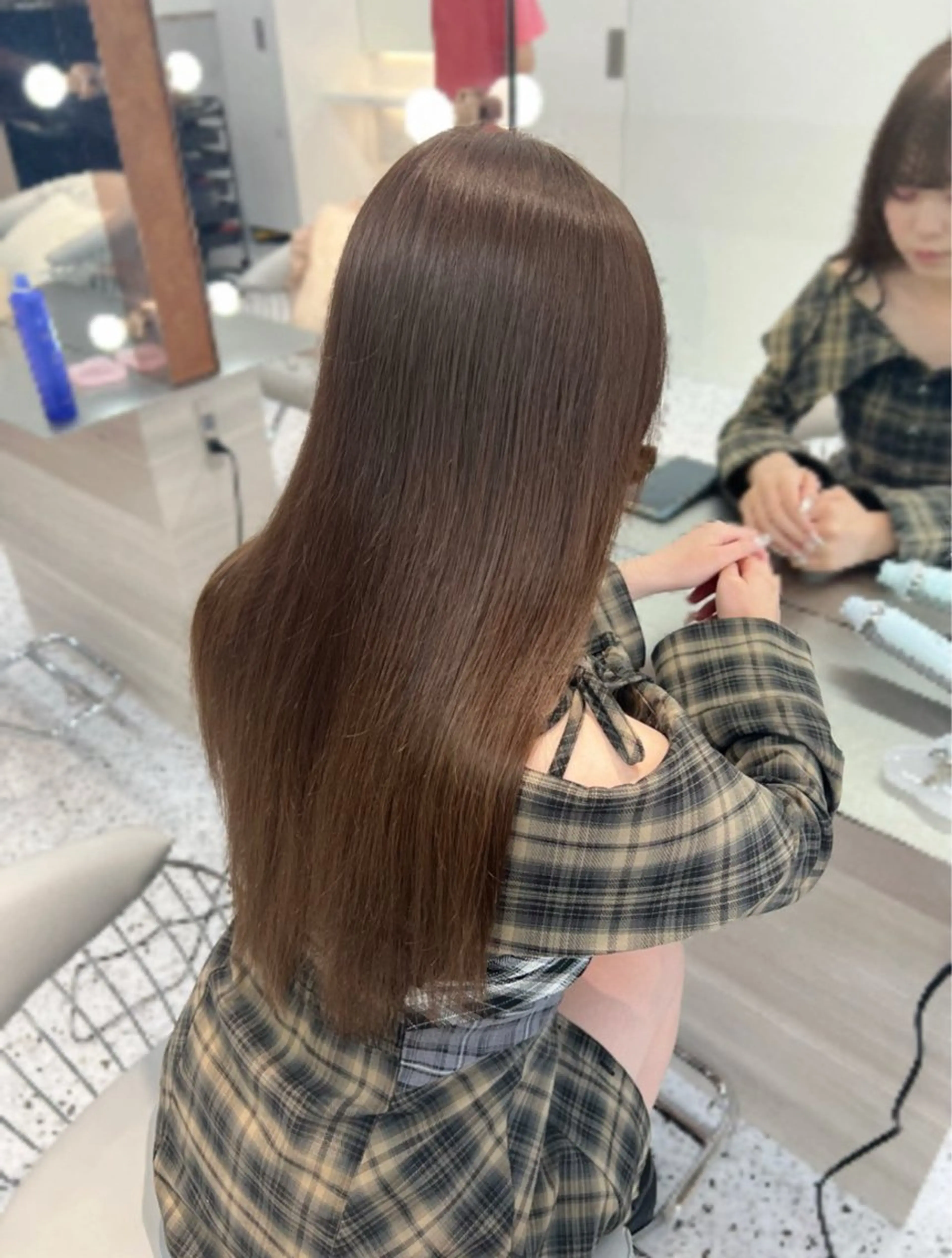 カット&カラー＋バイカルテ髪質再生4stepトリートメントの写真