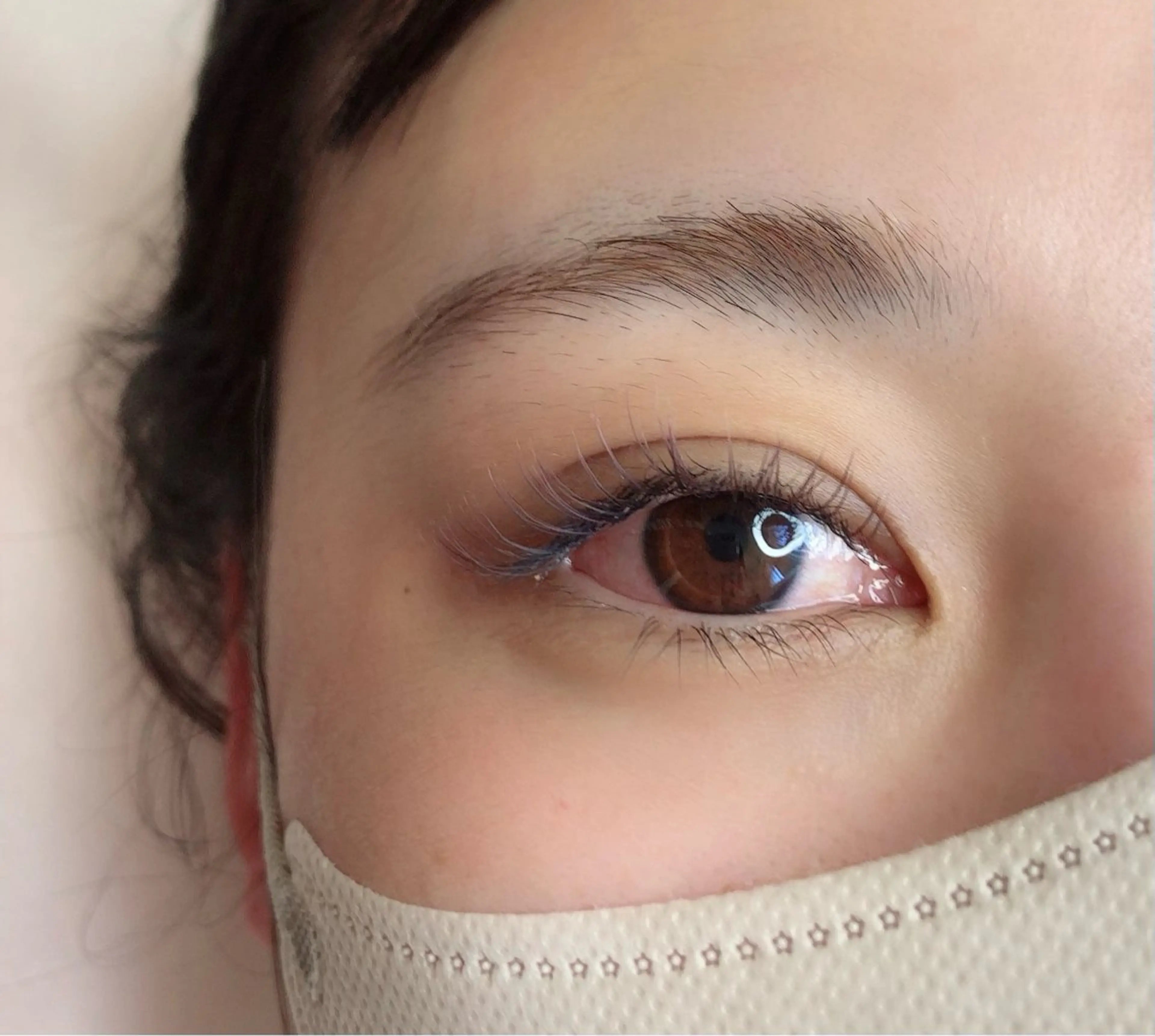 マツエク・マツパ カラーマツエク マツエク cocoネイル&まつげサロン所属・片平 恭子のマツエク・マツパデザイン