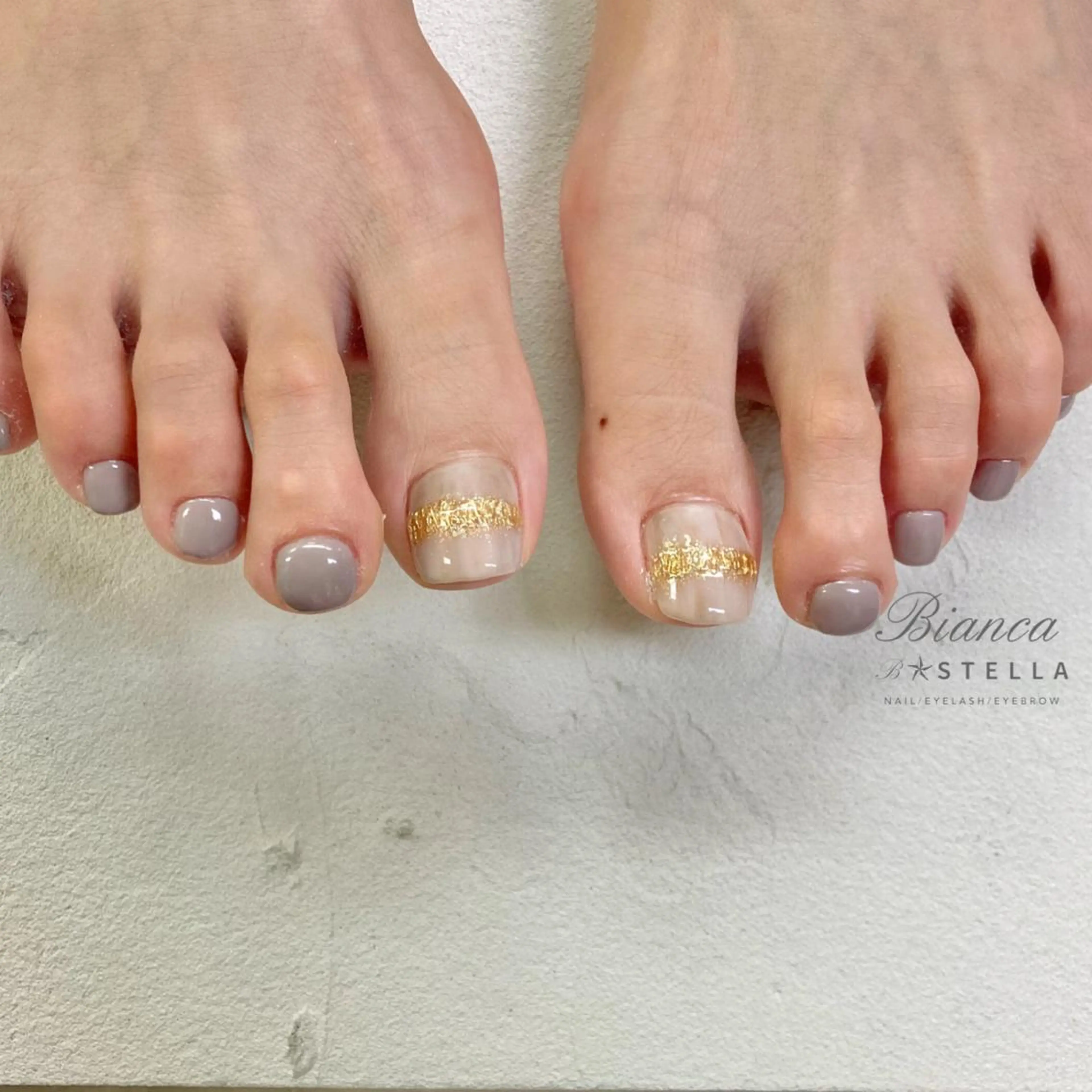 ネイル フットネイル Mojyam nail所属・松本 実咲のネイルデザイン