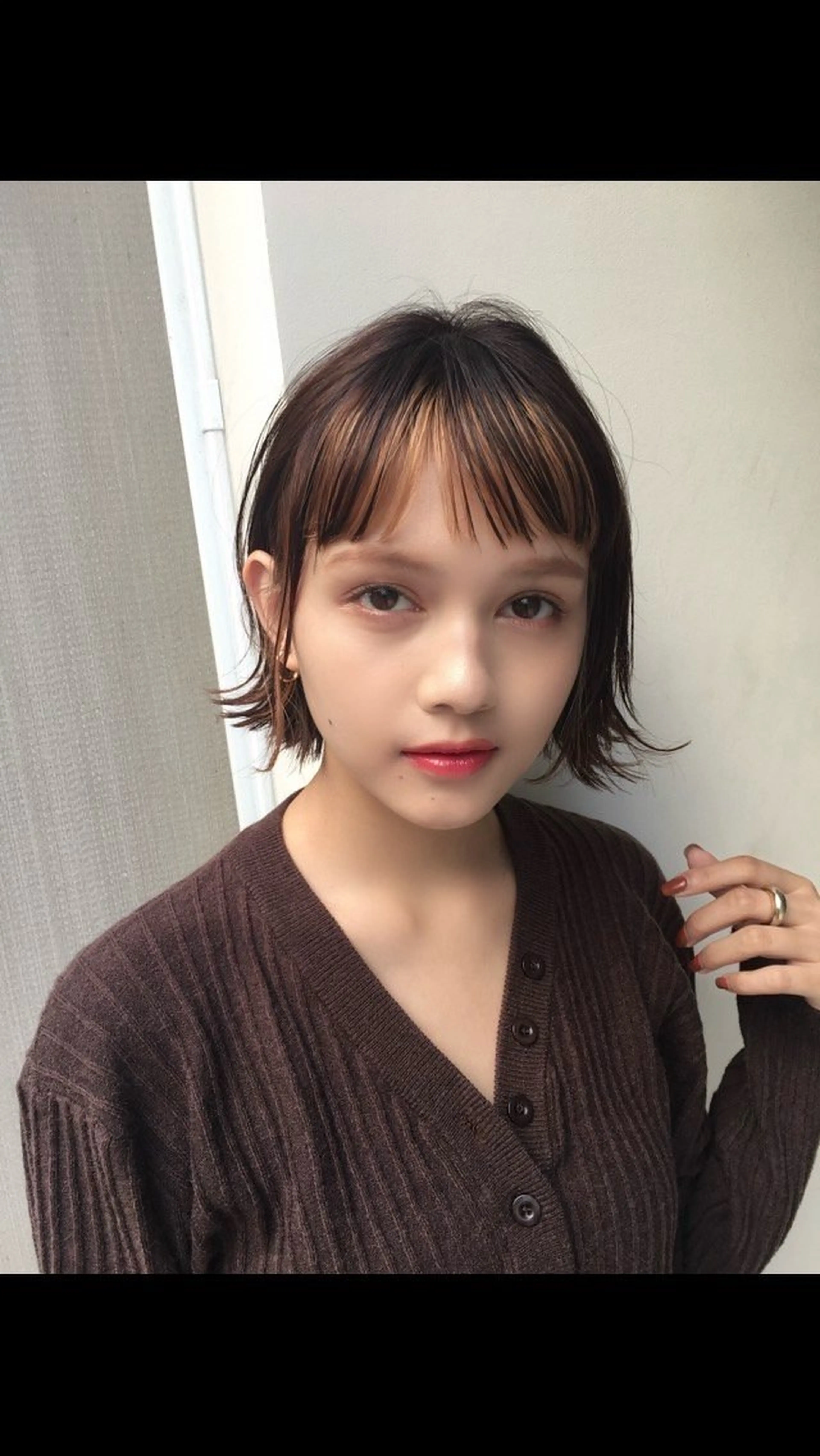 カラー インナーカラー Nakashima Akiのヘアスタイル