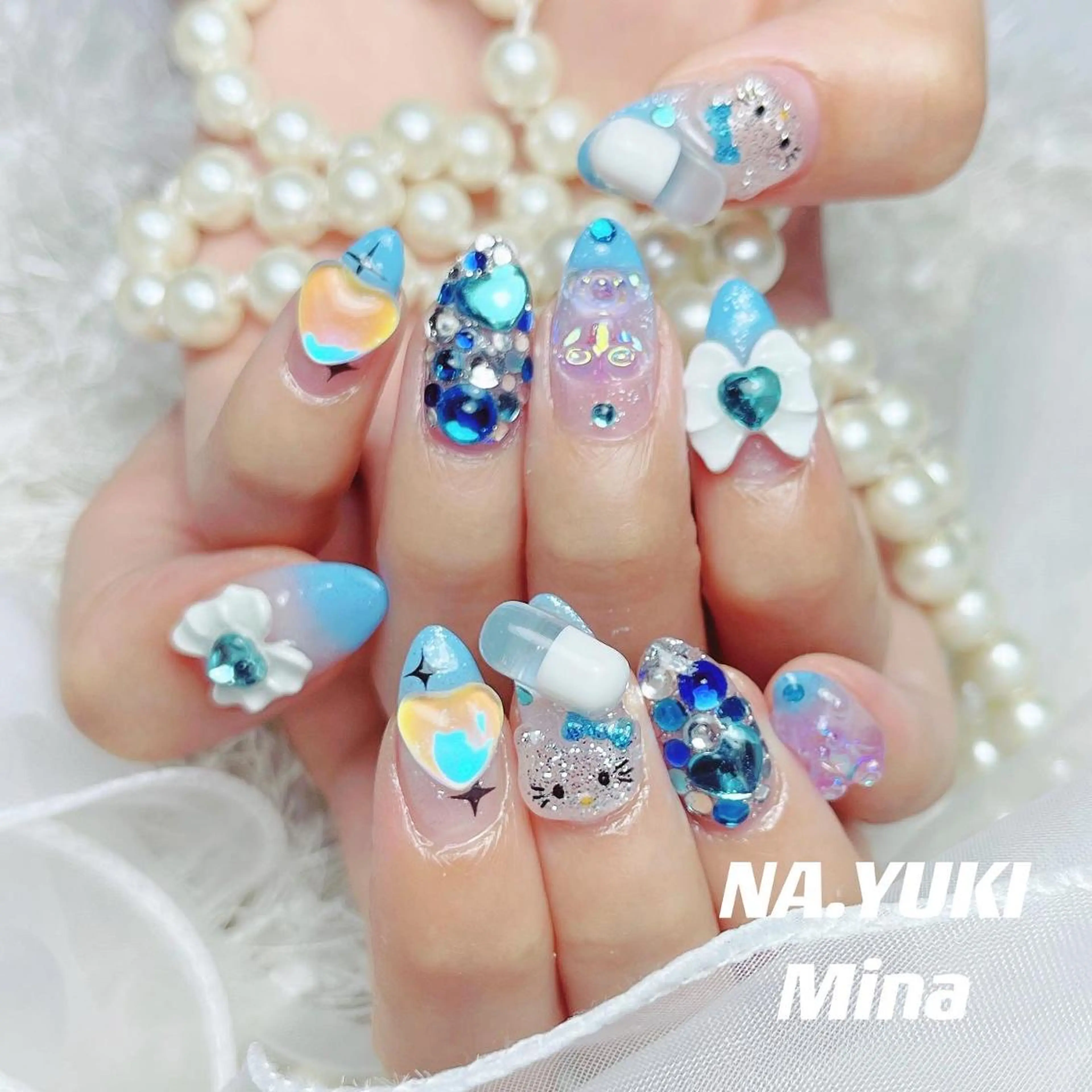 ネイル カラー パーマ ヘアアレンジ メンズ キッズ マツエク・マツパ アイブロウ ハンドネイル ハンドケア 🎀 moo～ 🎀のネイルデザイン