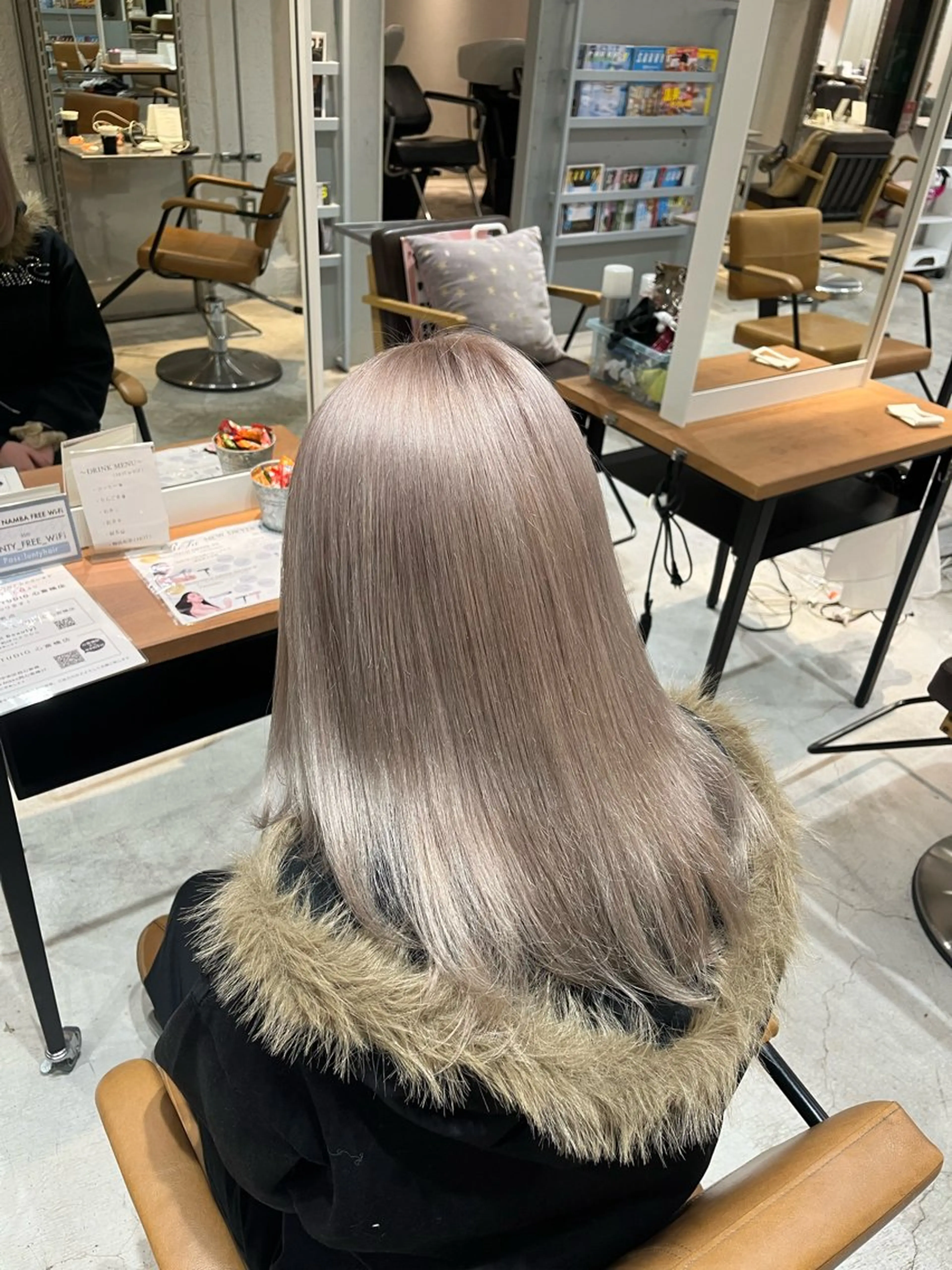 ロング カラー ヘアカラー L STUDIO心斎橋店「エルスタジオ」所属・🦋韓国ヘア💙 RUNAのヘアスタイル