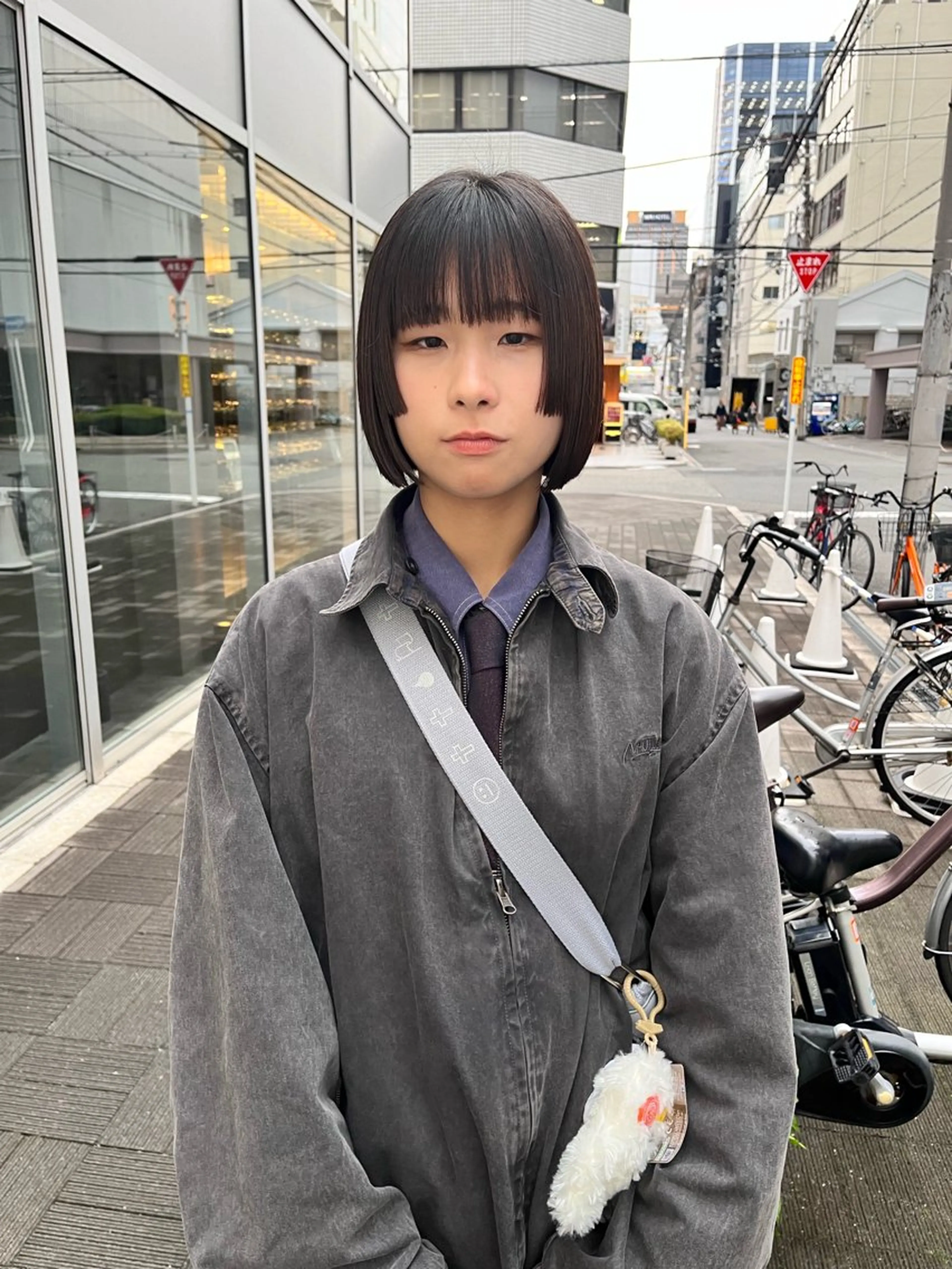 ショート カラー ブラウンカラー ボブ 姫カット 似合わせカット カット ヘアカラー ショート/パーマ/ カラー/FUKOのヘアスタイル