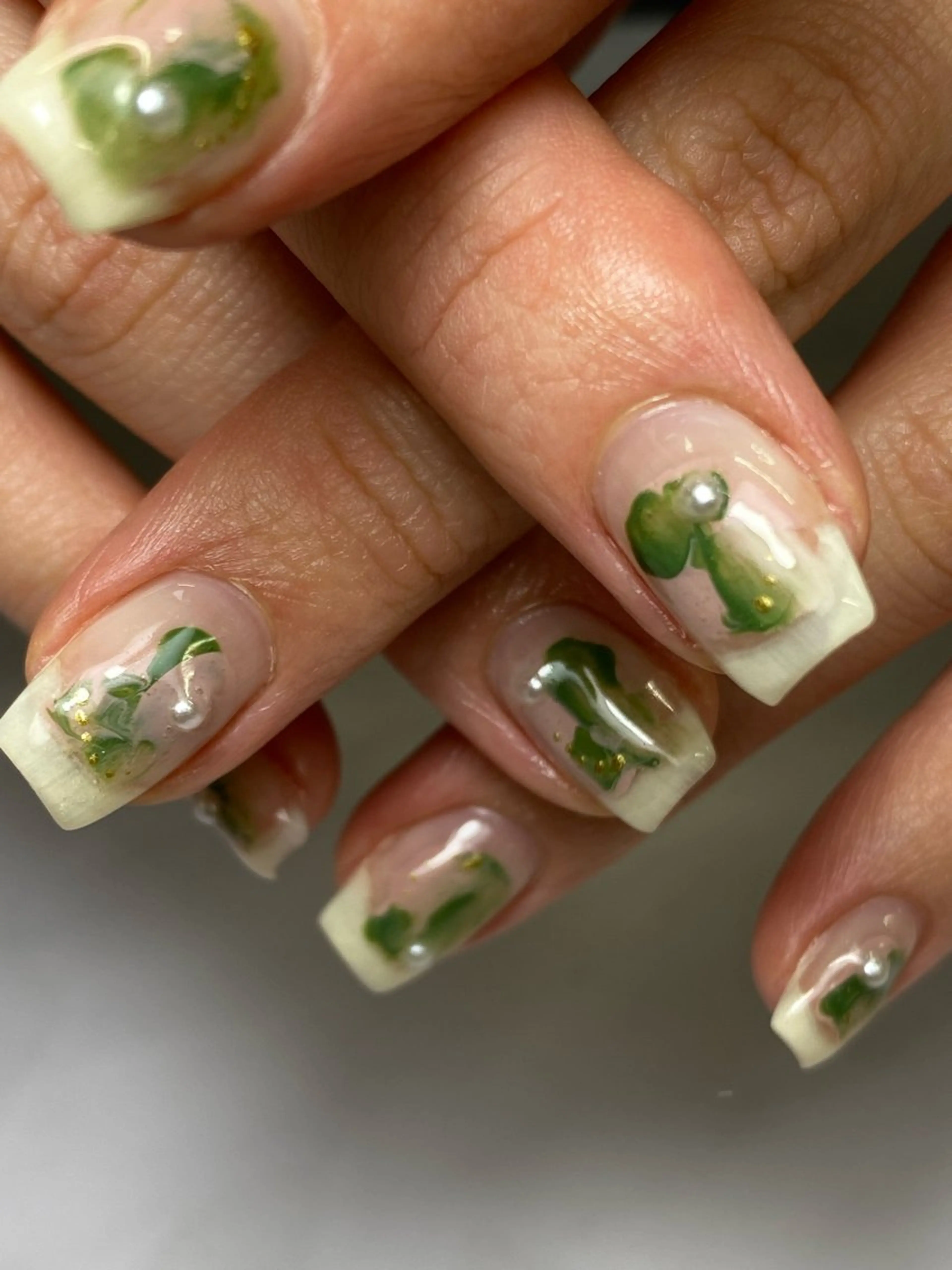 ネイル 成人式 フラッシュネイル フレンチネイル ジェルネイル 卒業式 ハンドネイル 草加ニュアンスネイル 🌚hersのネイルデザイン
