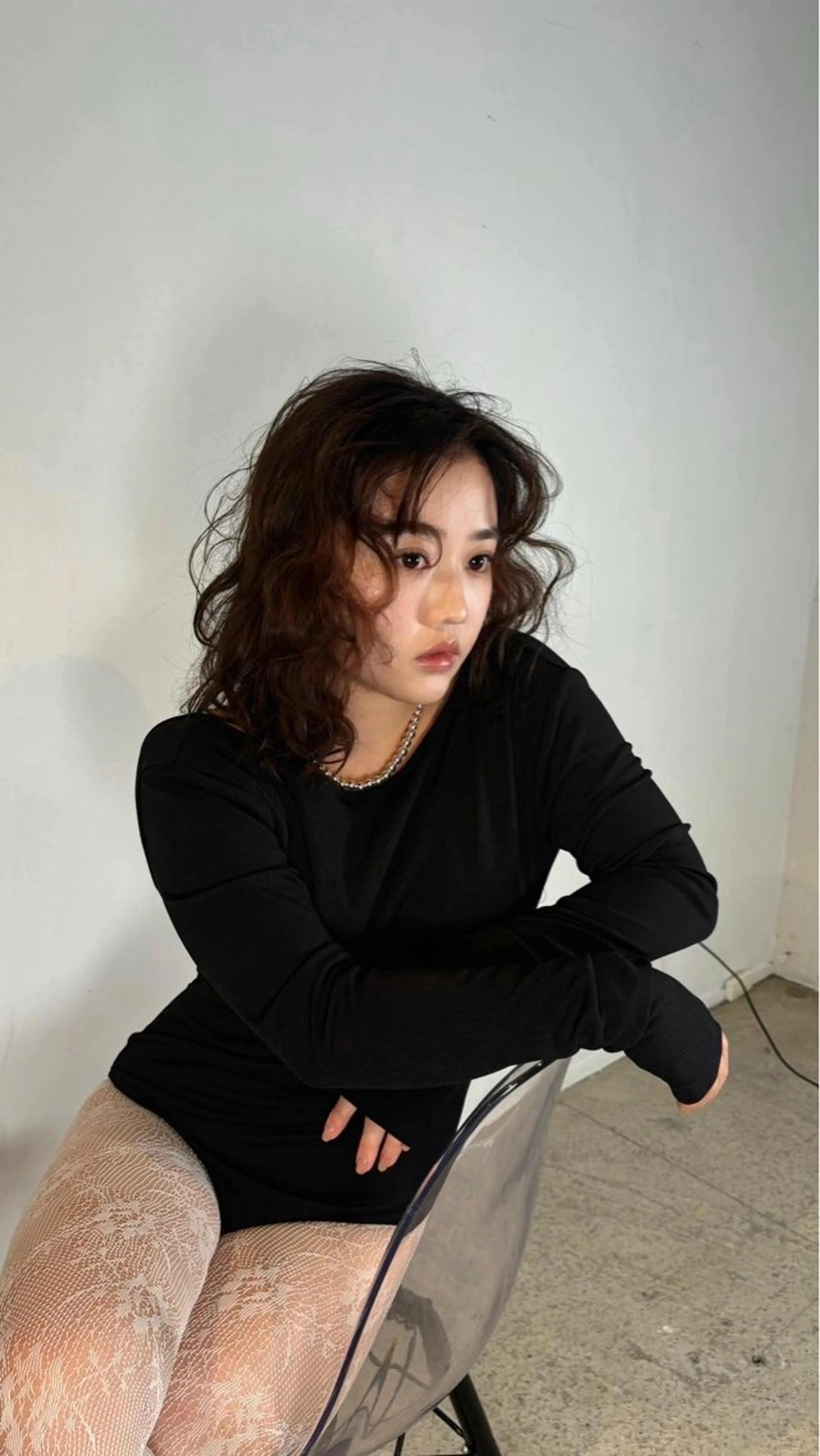 ミディアム 石川珠唯 neroのヘアスタイル