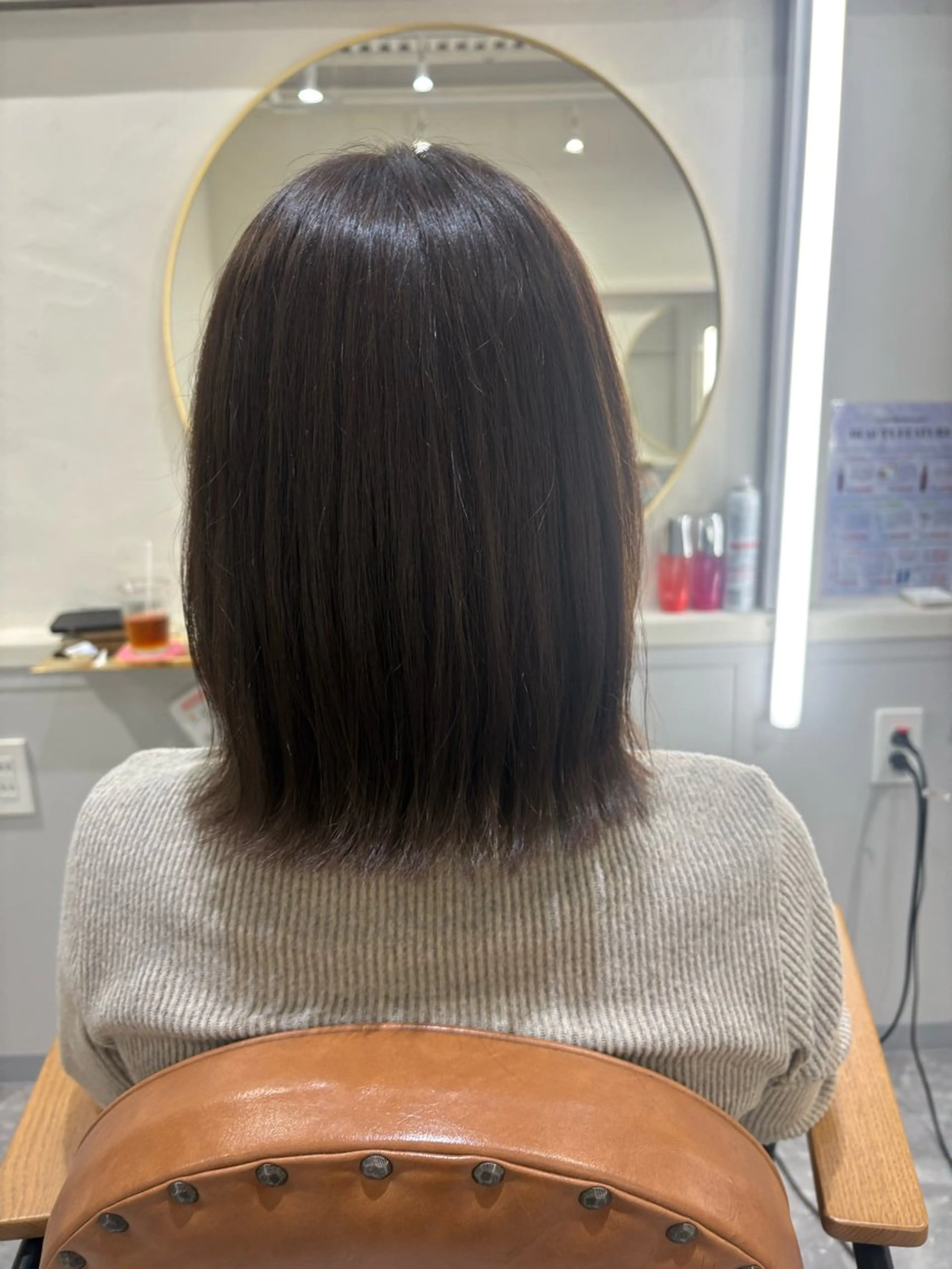 ミディアム ボブレイヤー ボブ レイヤーカット カット 似合わせカット/ コトミのヘアスタイル