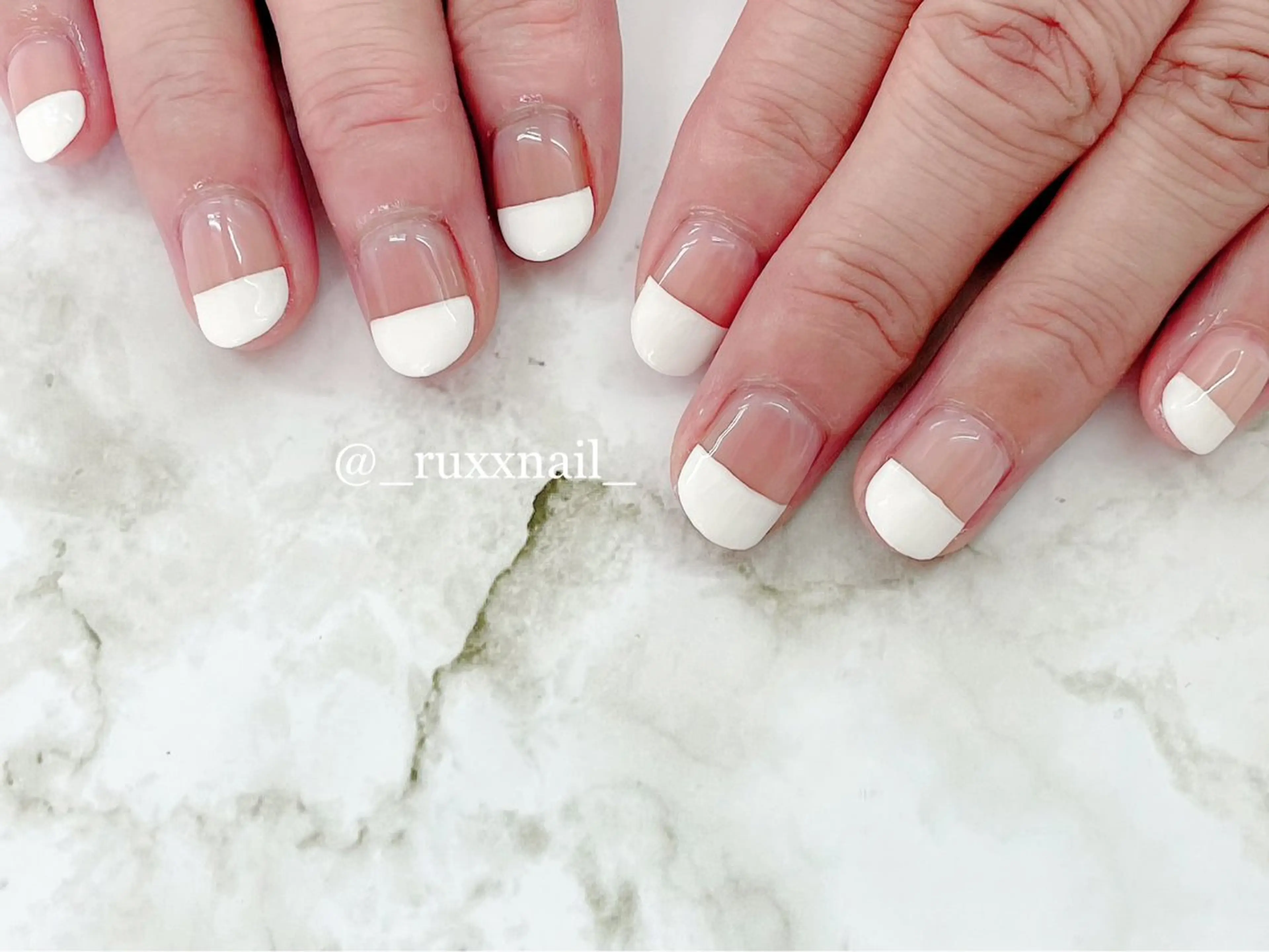 ネイル フレンチネイル Ruxx nailのネイルデザイン