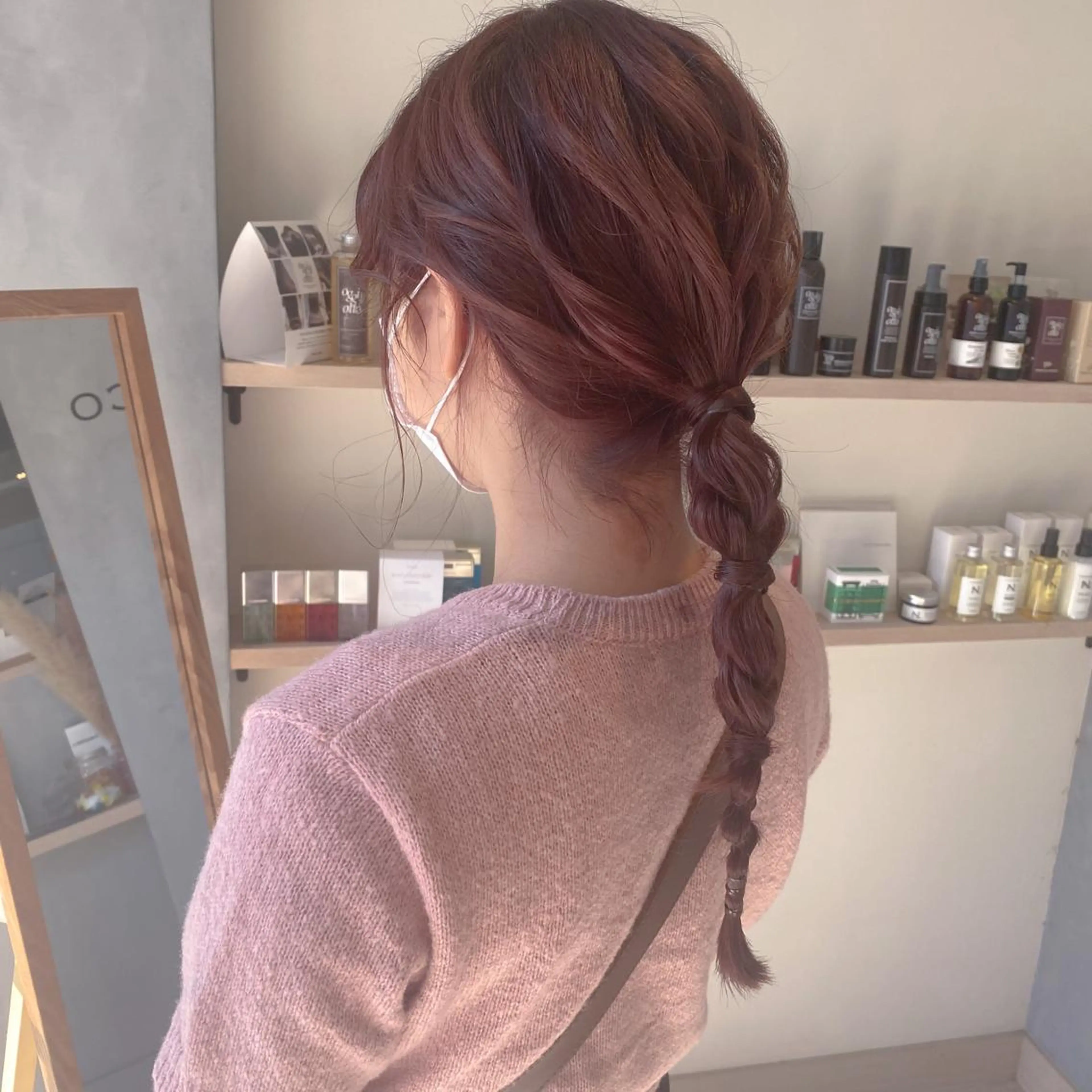 カラー ヘアアレンジ ヘアカラー トリートメント HANA ROCCO3rdのヘアスタイル