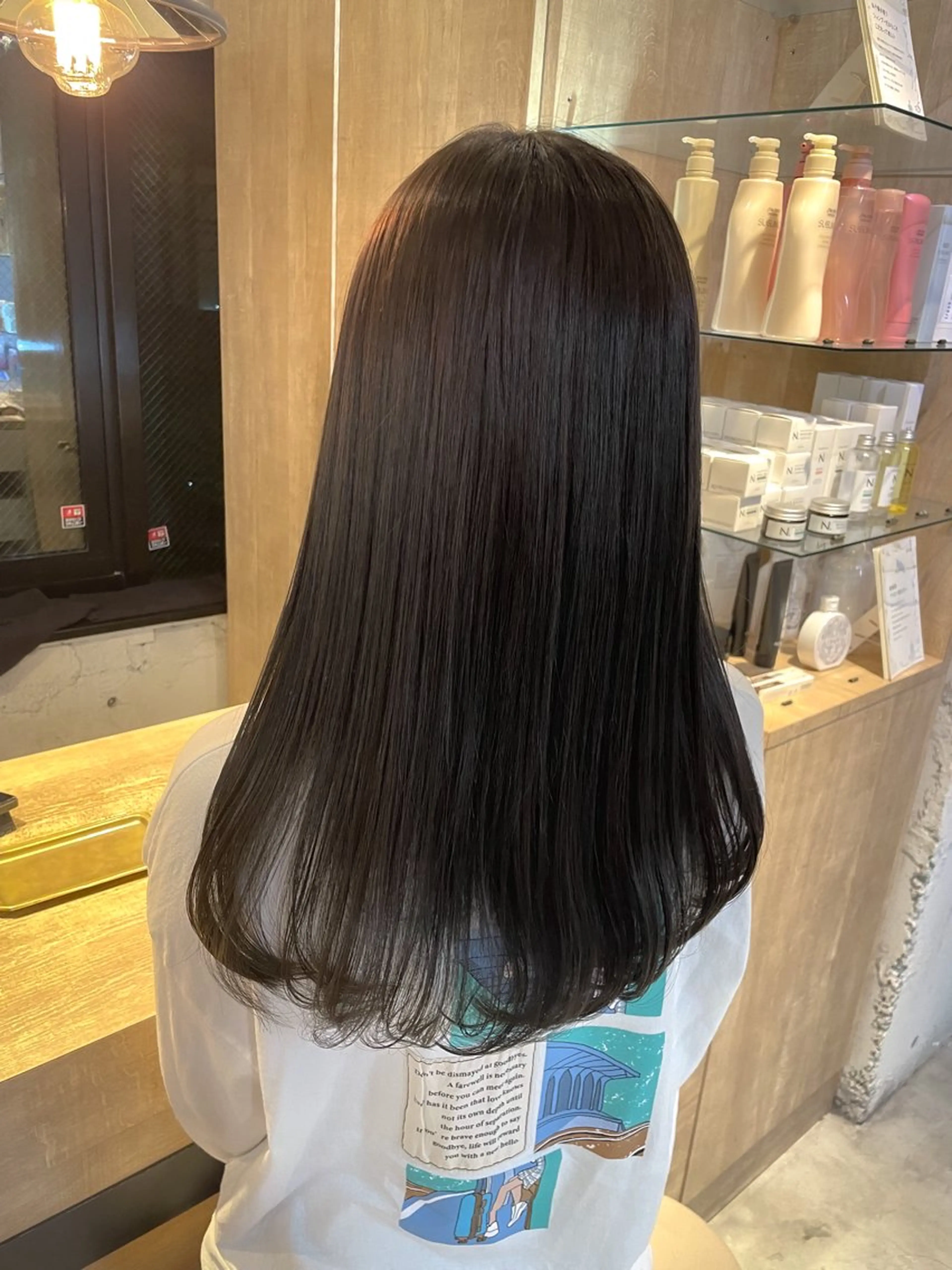 セミロング カラー 💫タンバルモリ・ 韓国ボブ💫小川愛誠のヘアスタイル