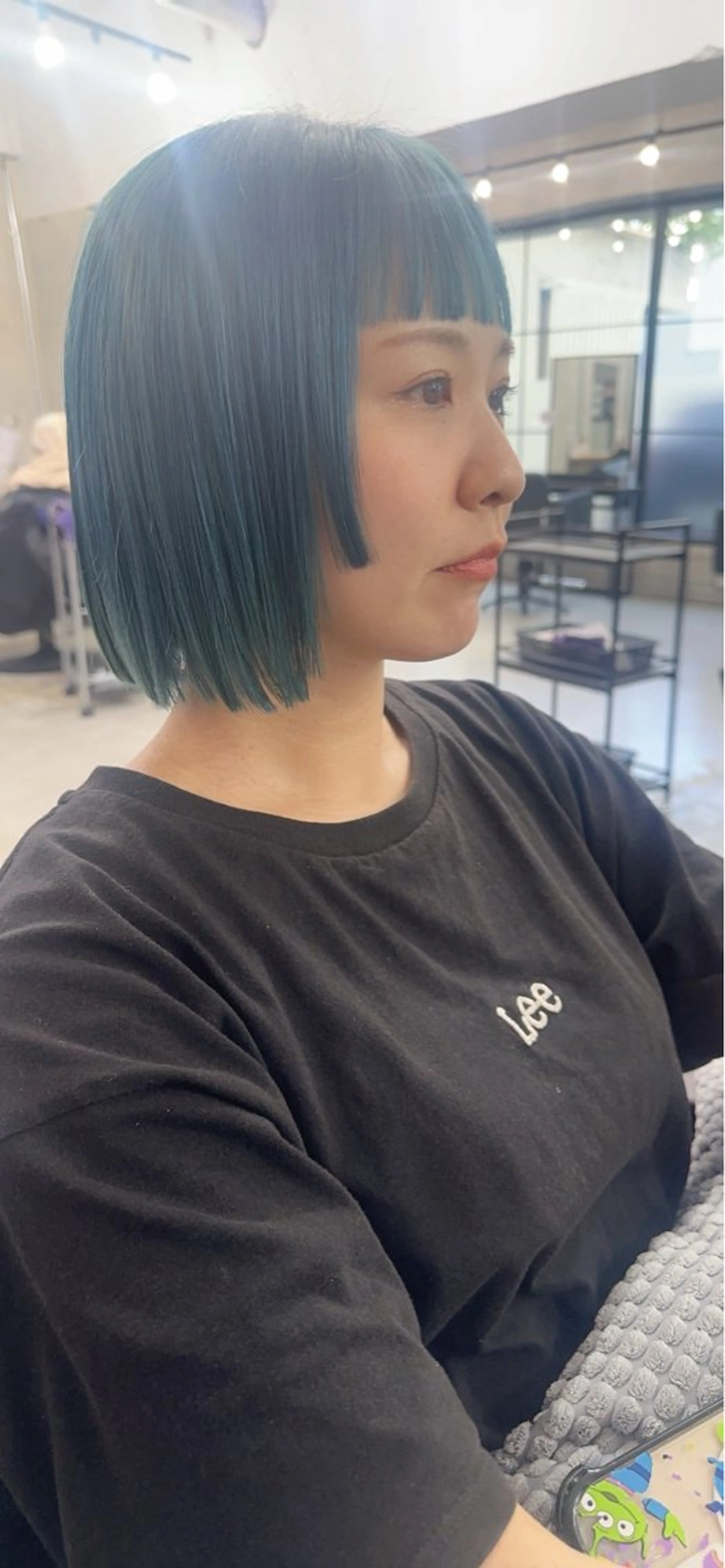 ミディアム カラー 中尾 未希のヘアスタイル