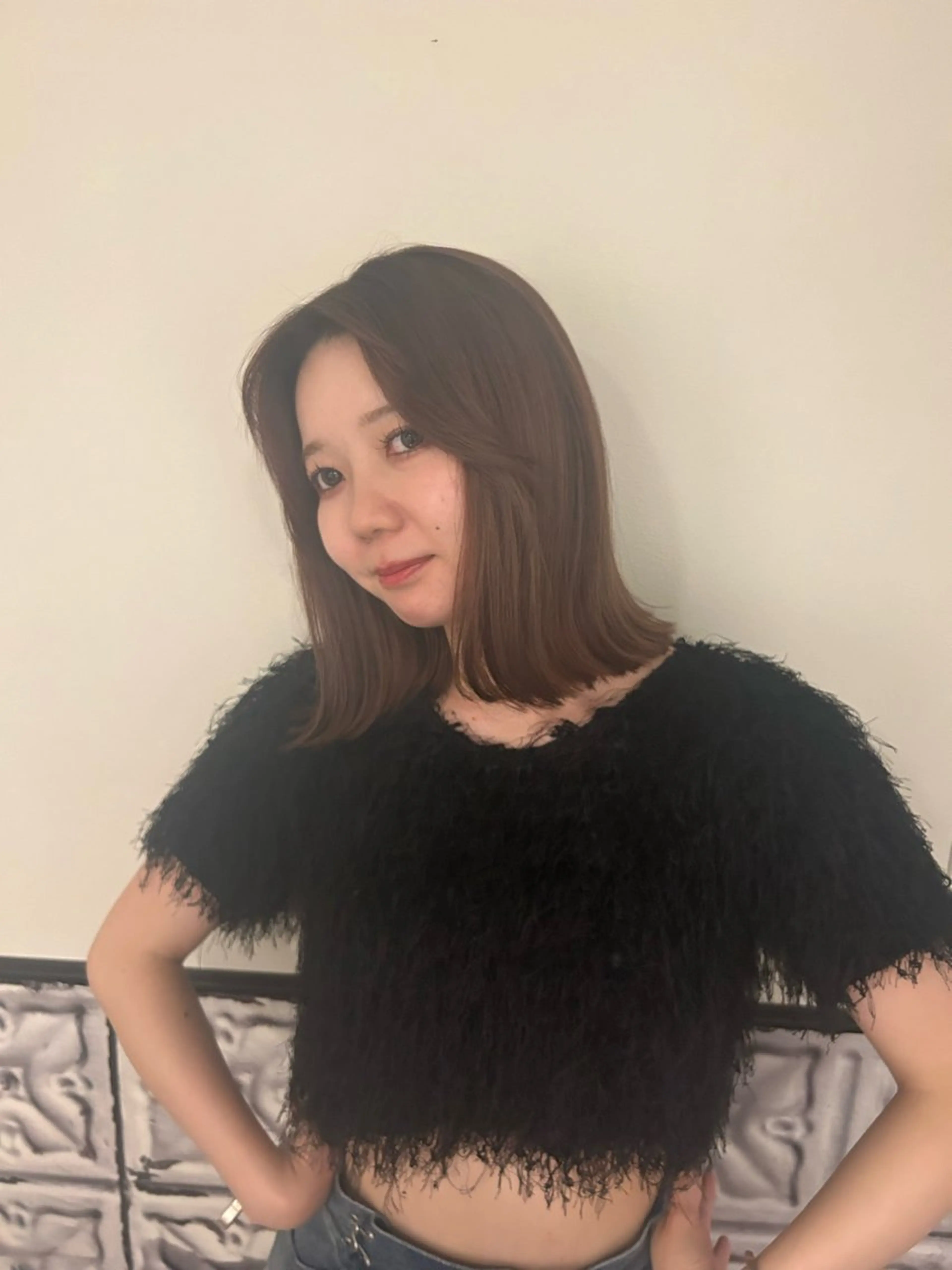 ショート カラー 🌟デザインカラー 久保悠那のヘアスタイル