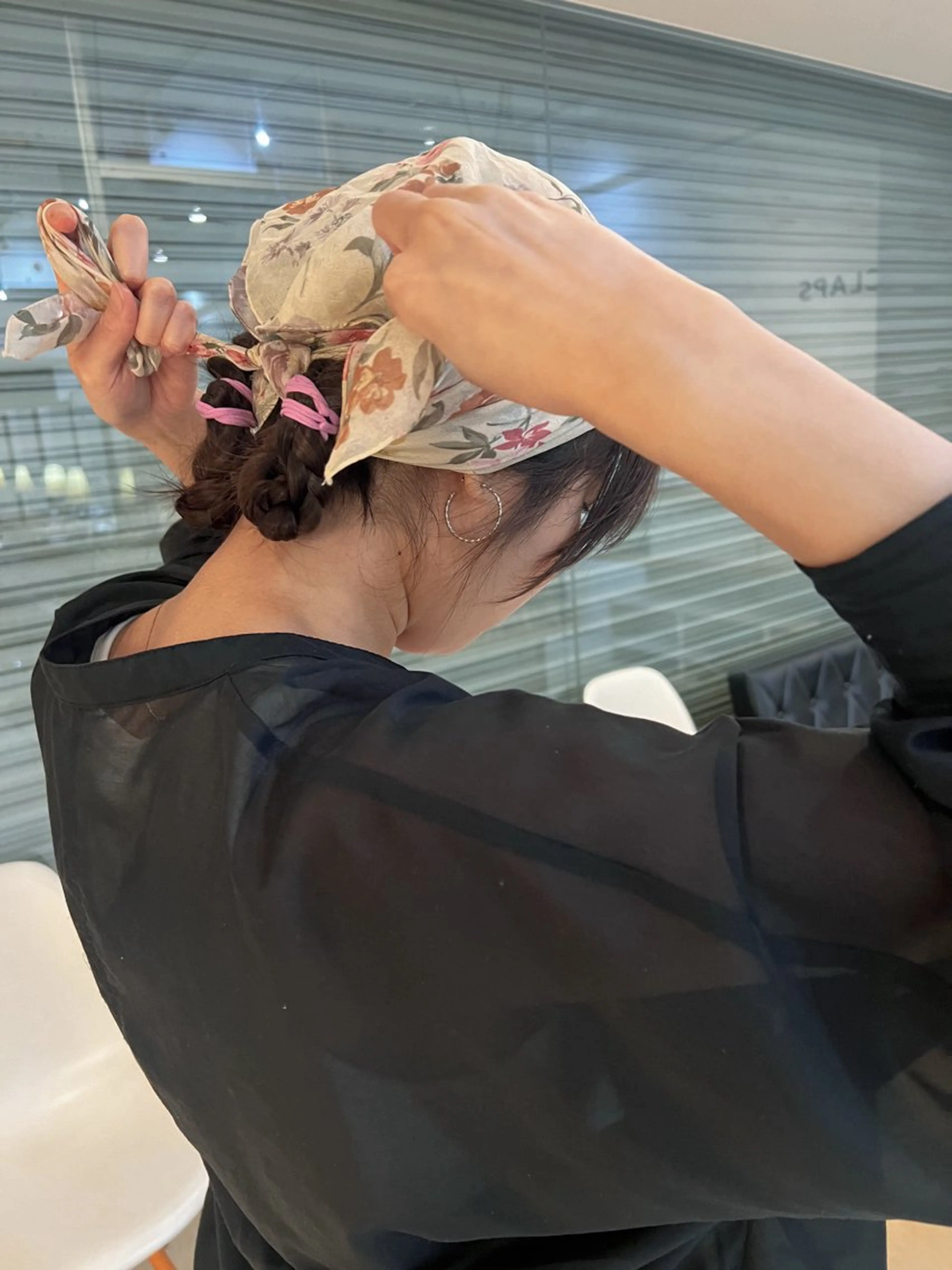 カラー ヘアアレンジ ブラウンカラー リリカ🐈‍⬛ブリー チカラー/上永谷のヘアスタイル