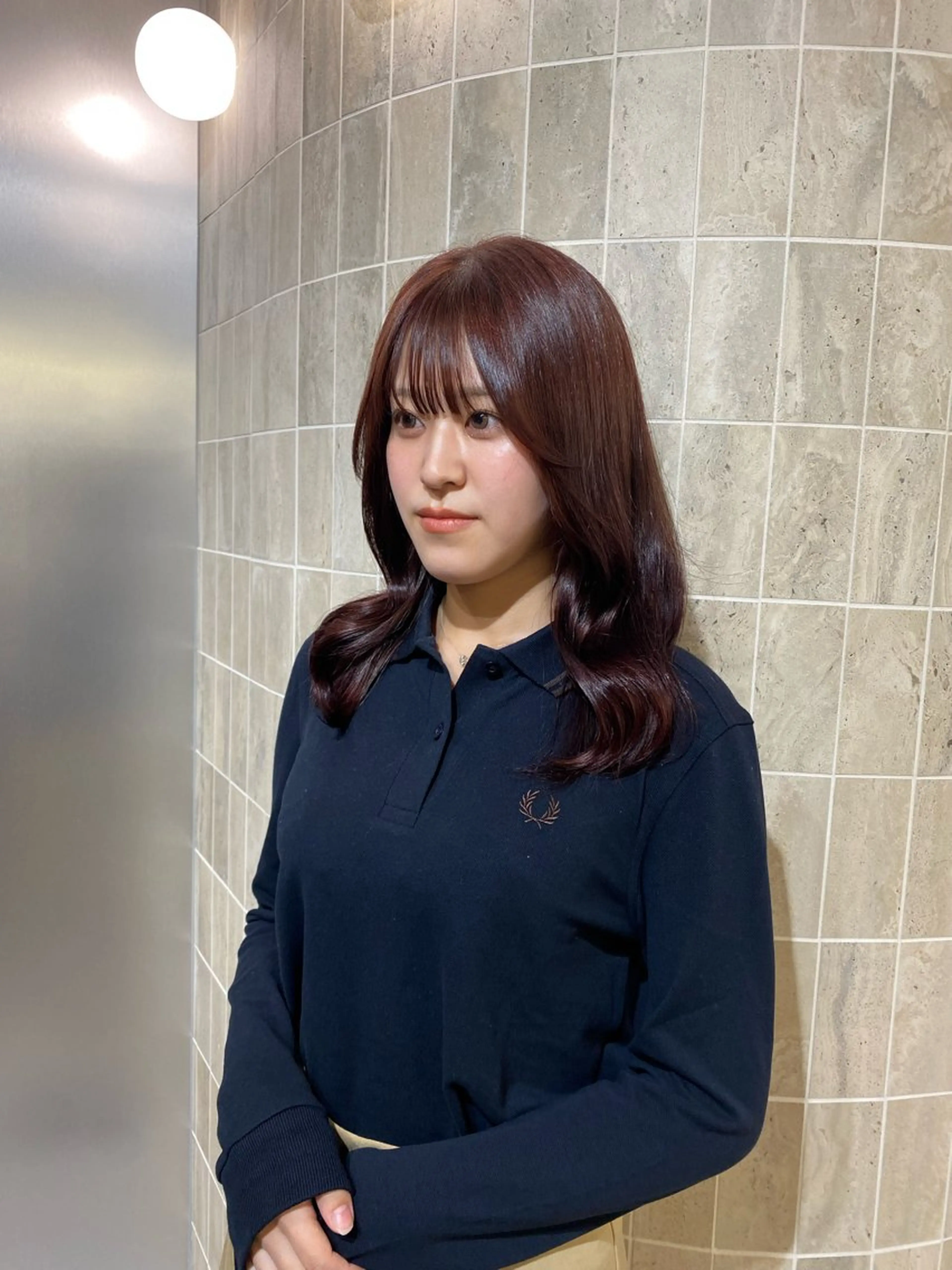 薮本 真優のヘアスタイル