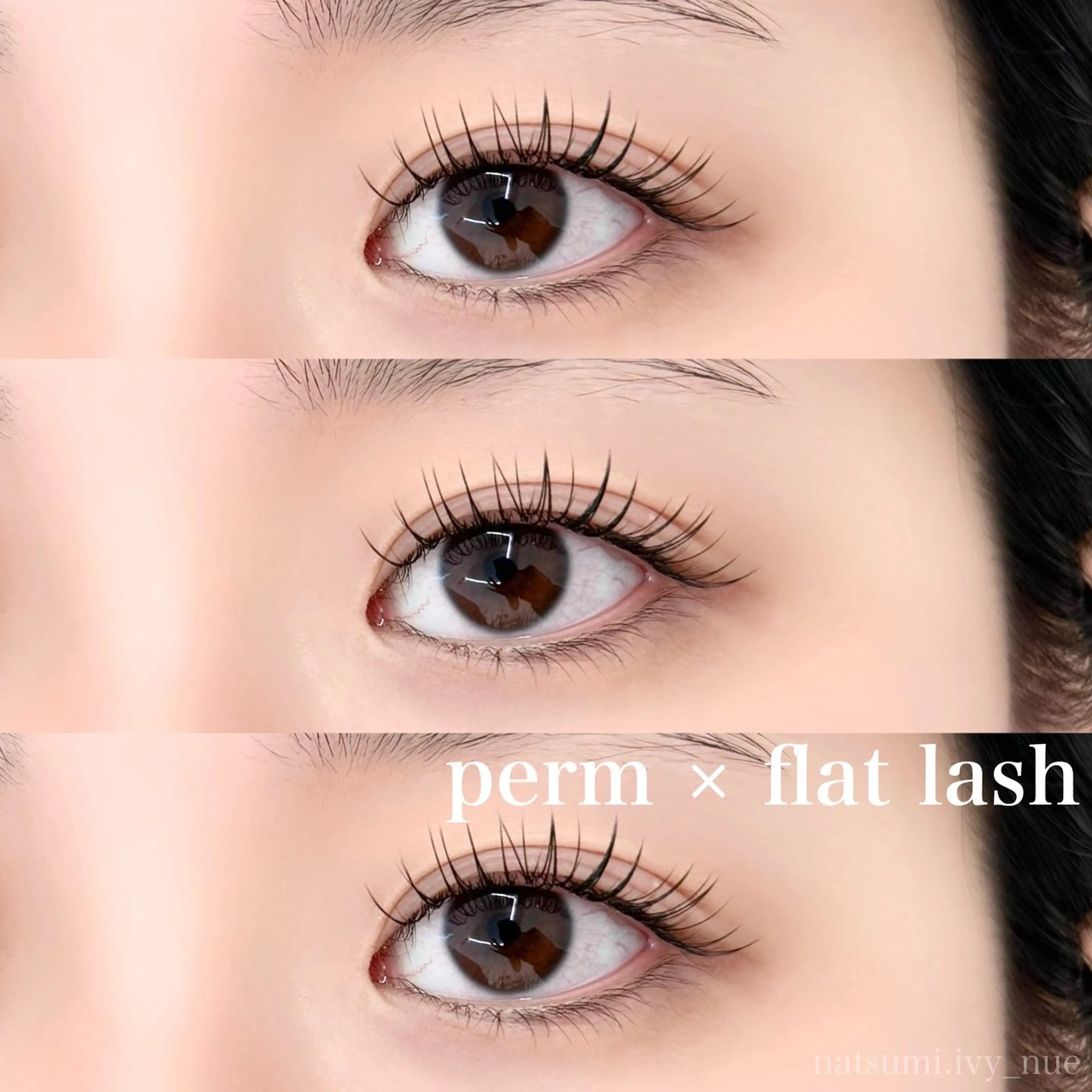 マツエク・マツパ ivy-nue🩶 Natsumiのマツエク・マツパデザイン