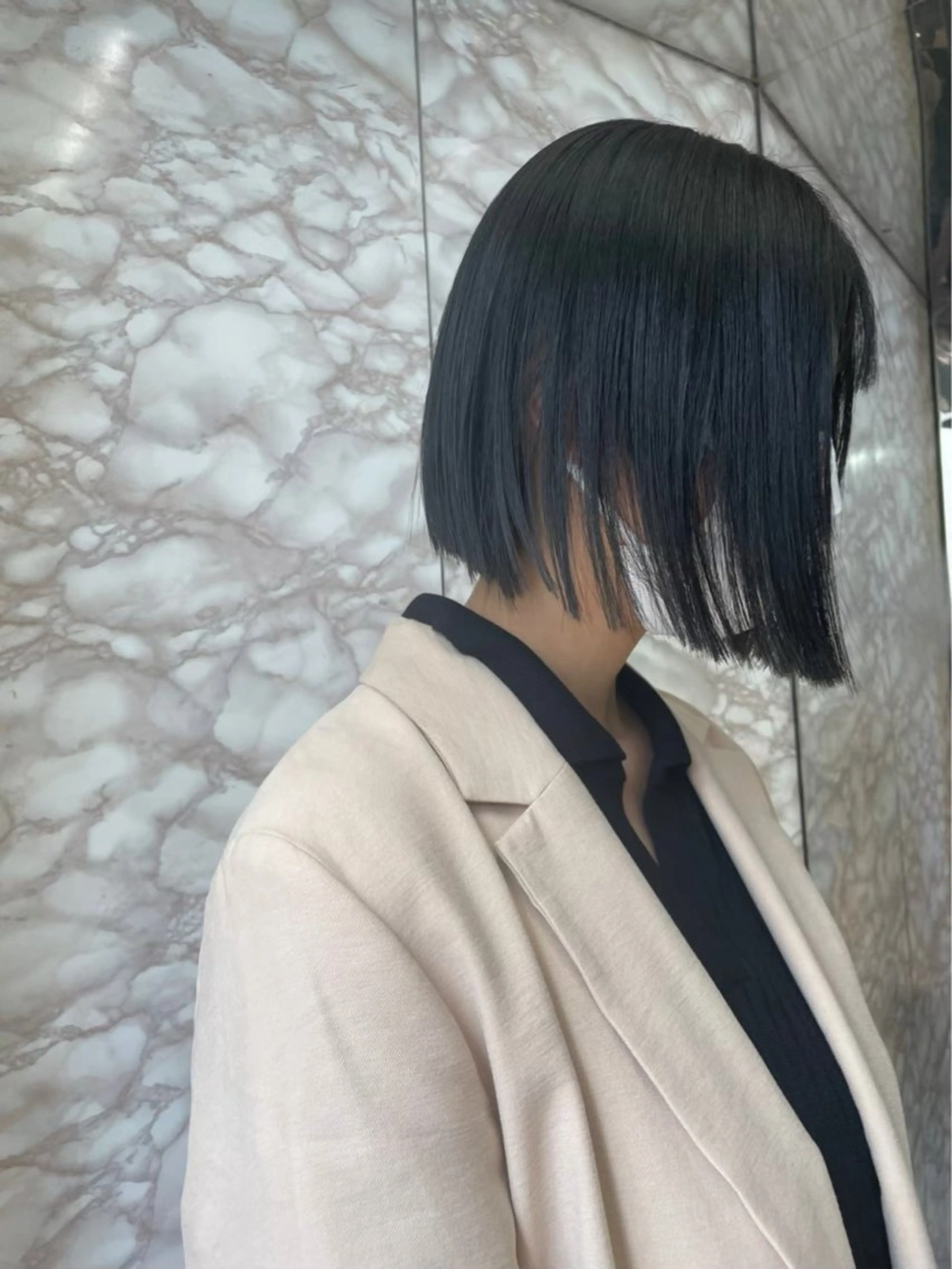 ミディアム カラー ベージュ透明感カラー 🫧AYUMI🫧のヘアスタイル