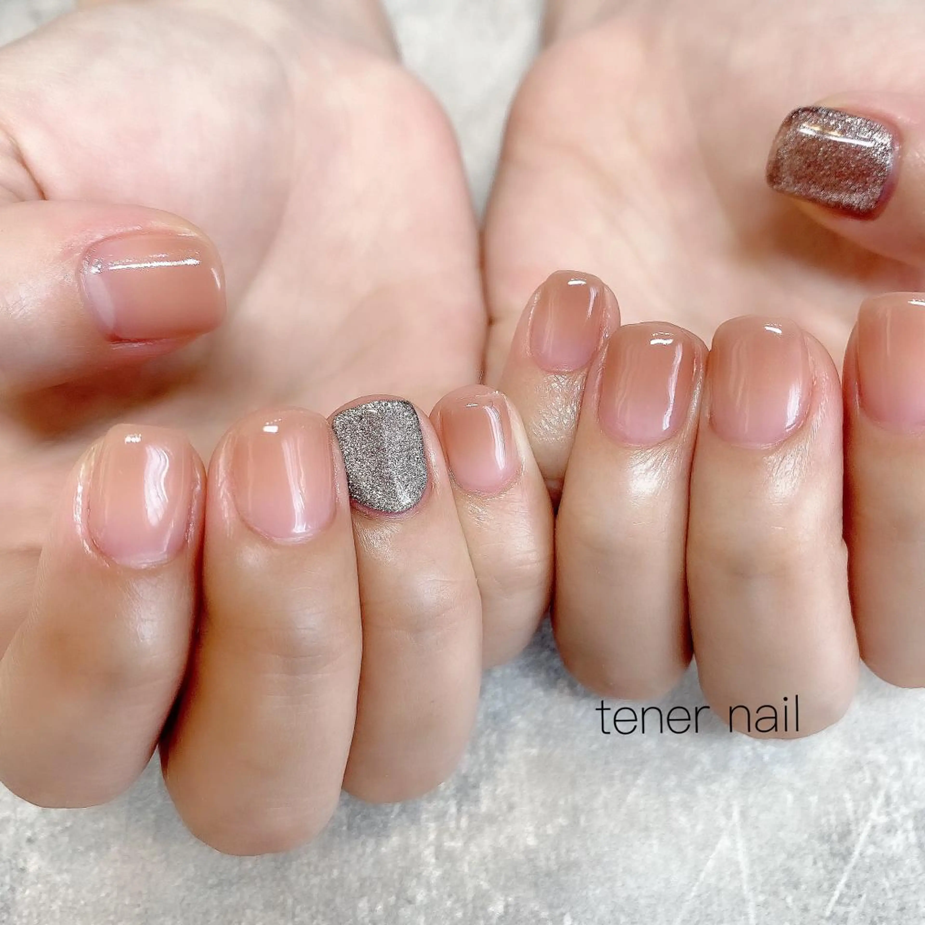 ネイル グラデーション マグネットネイル tener  nail  テネルネイル所属・テネルネイル tener nailのネイルデザイン