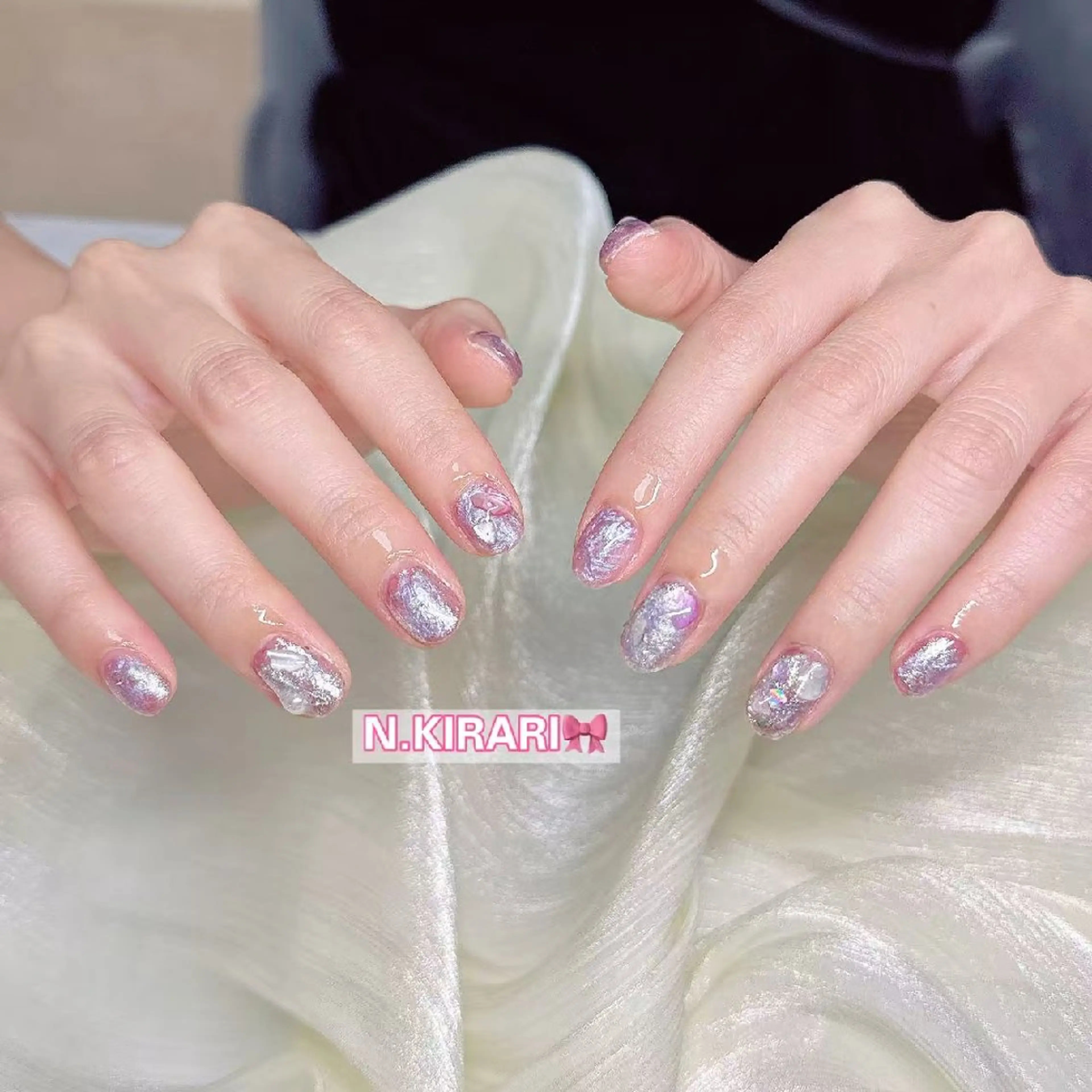 ネイル ハンドネイル ハンドケア 🎀 ユズ 🎀のネイルデザイン