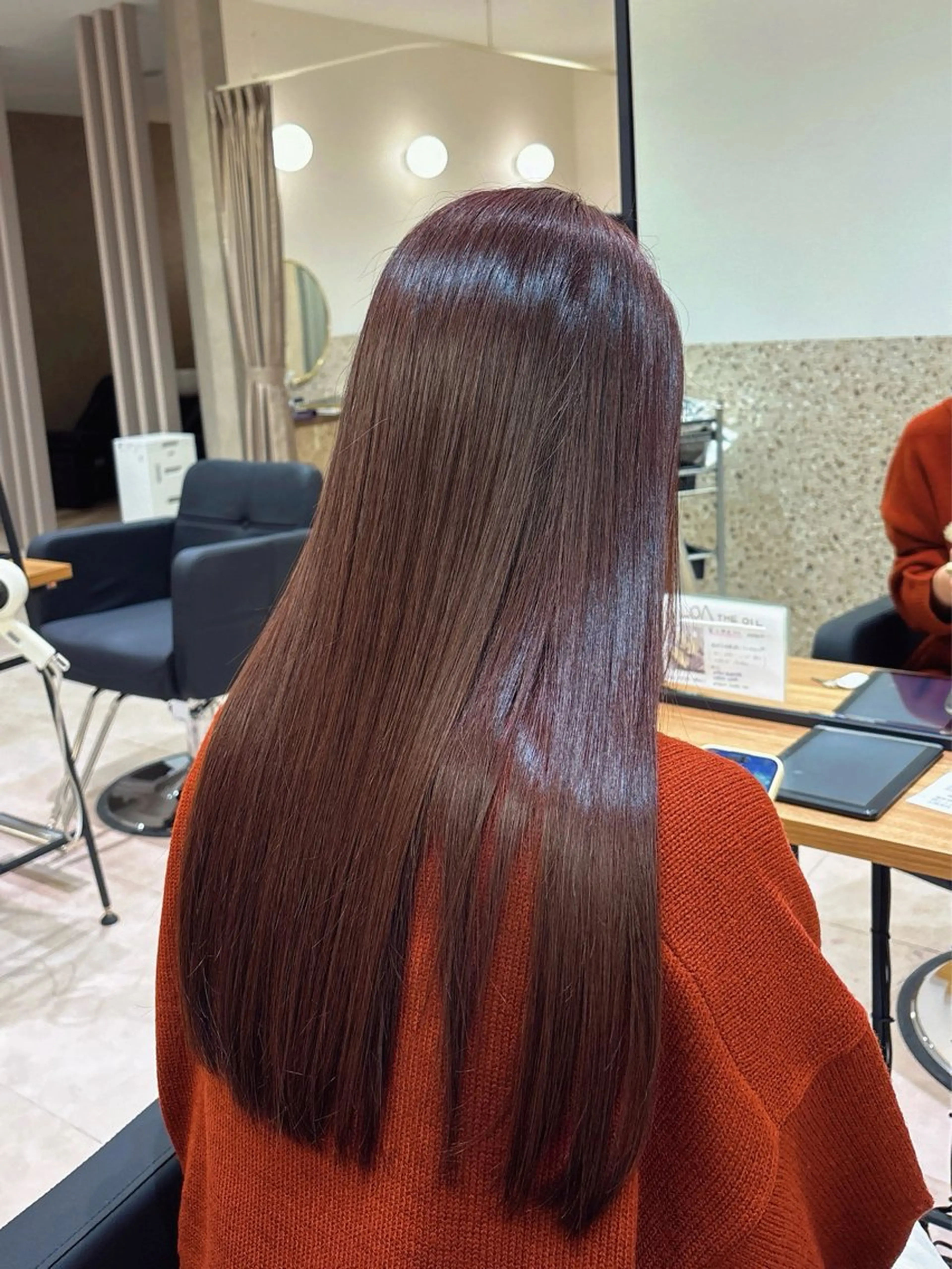 カラー ブラウンカラー ピンクカラー ヘアカラー 笹木 怜羅のヘアスタイル