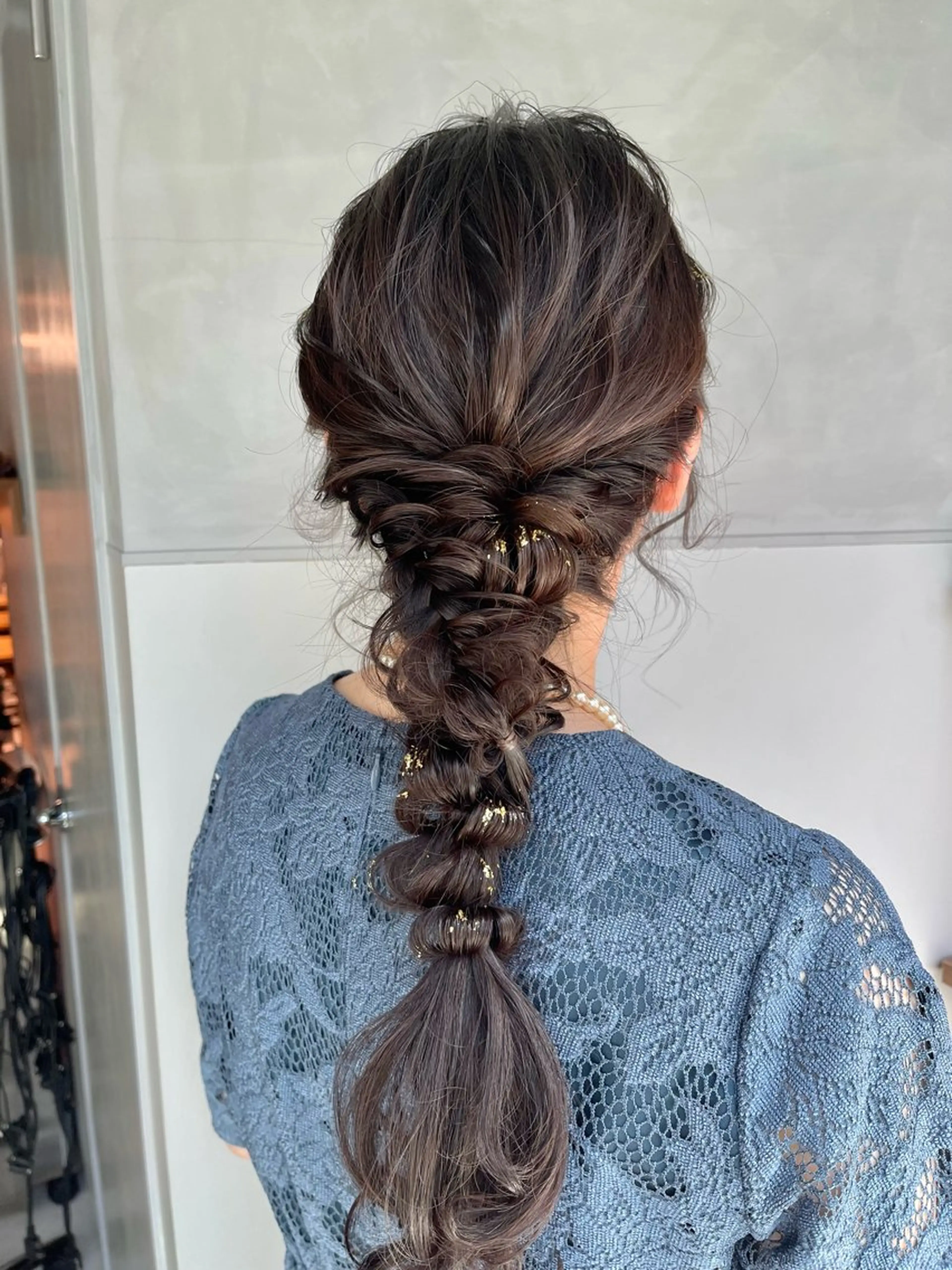 ヘアアレンジ 結婚式・ブライダル 卒業式のヘアスタイル charm《銀座》 ヘアセット/縮毛矯正のヘアスタイル