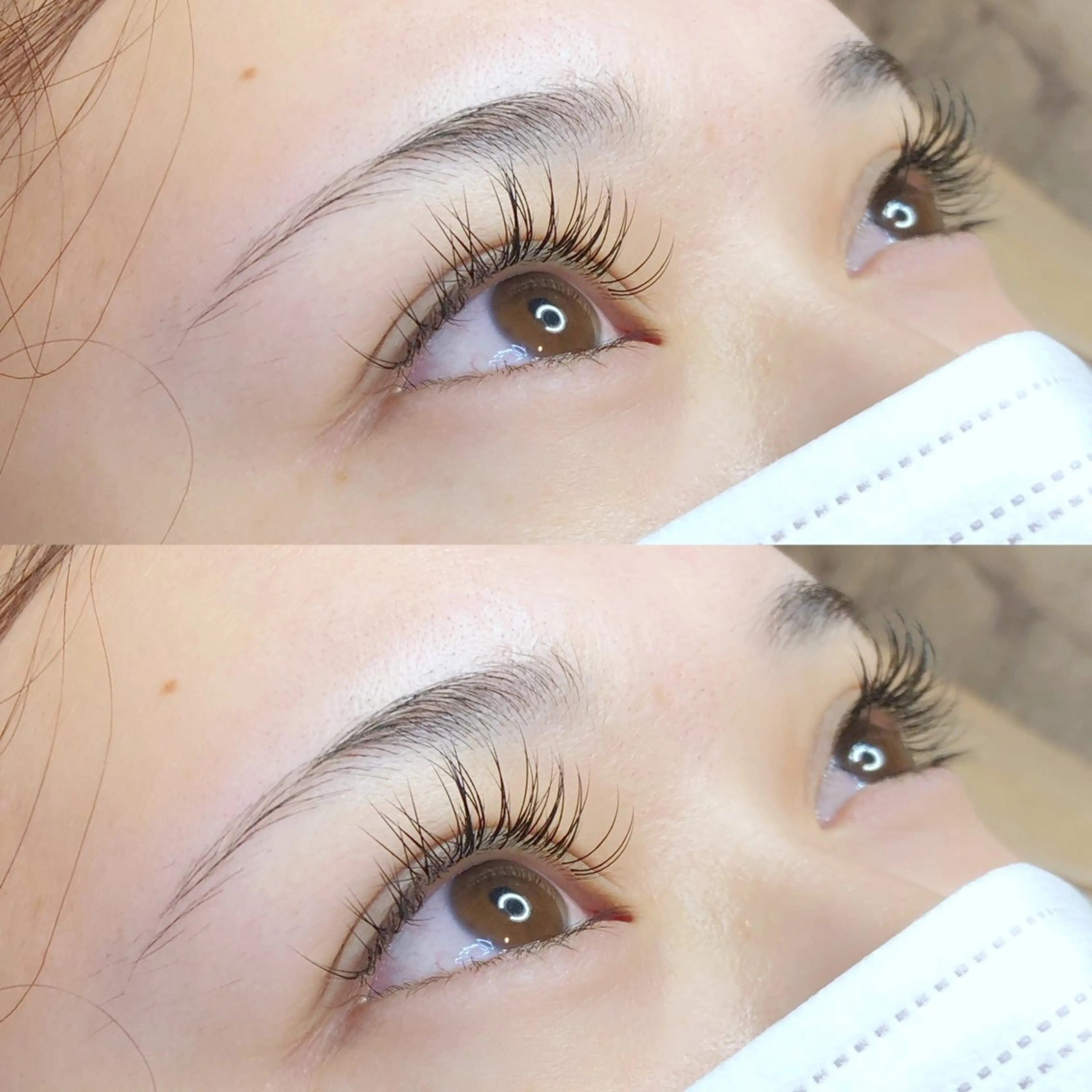 マツエク・マツパ Cカール キュート ナチュラル MAQUIA 住吉店 コヤナギのマツエク・マツパデザイン