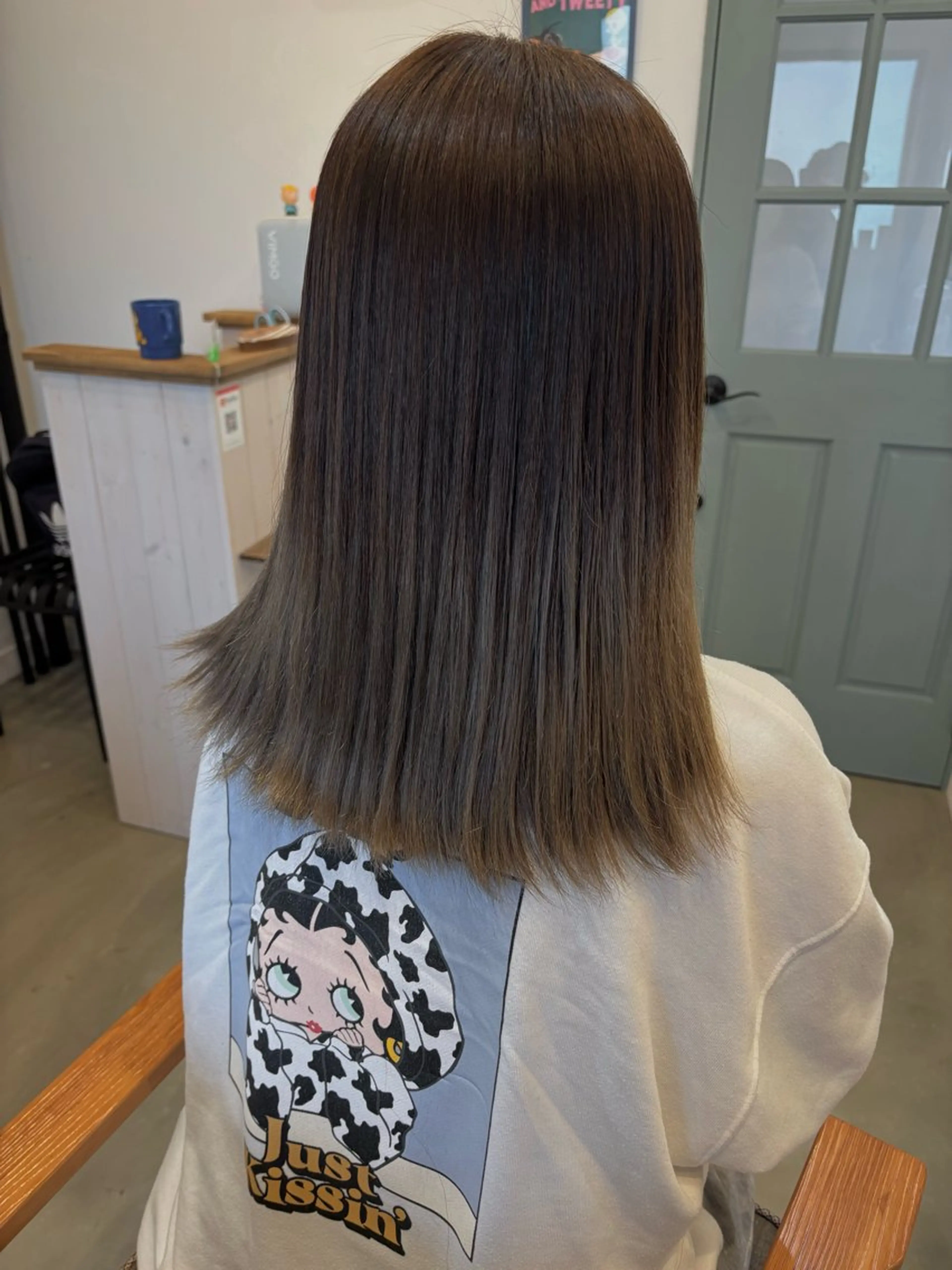 ミディアム n1/4個室サロン/ 白髪ぼかし/MAMIのヘアスタイル