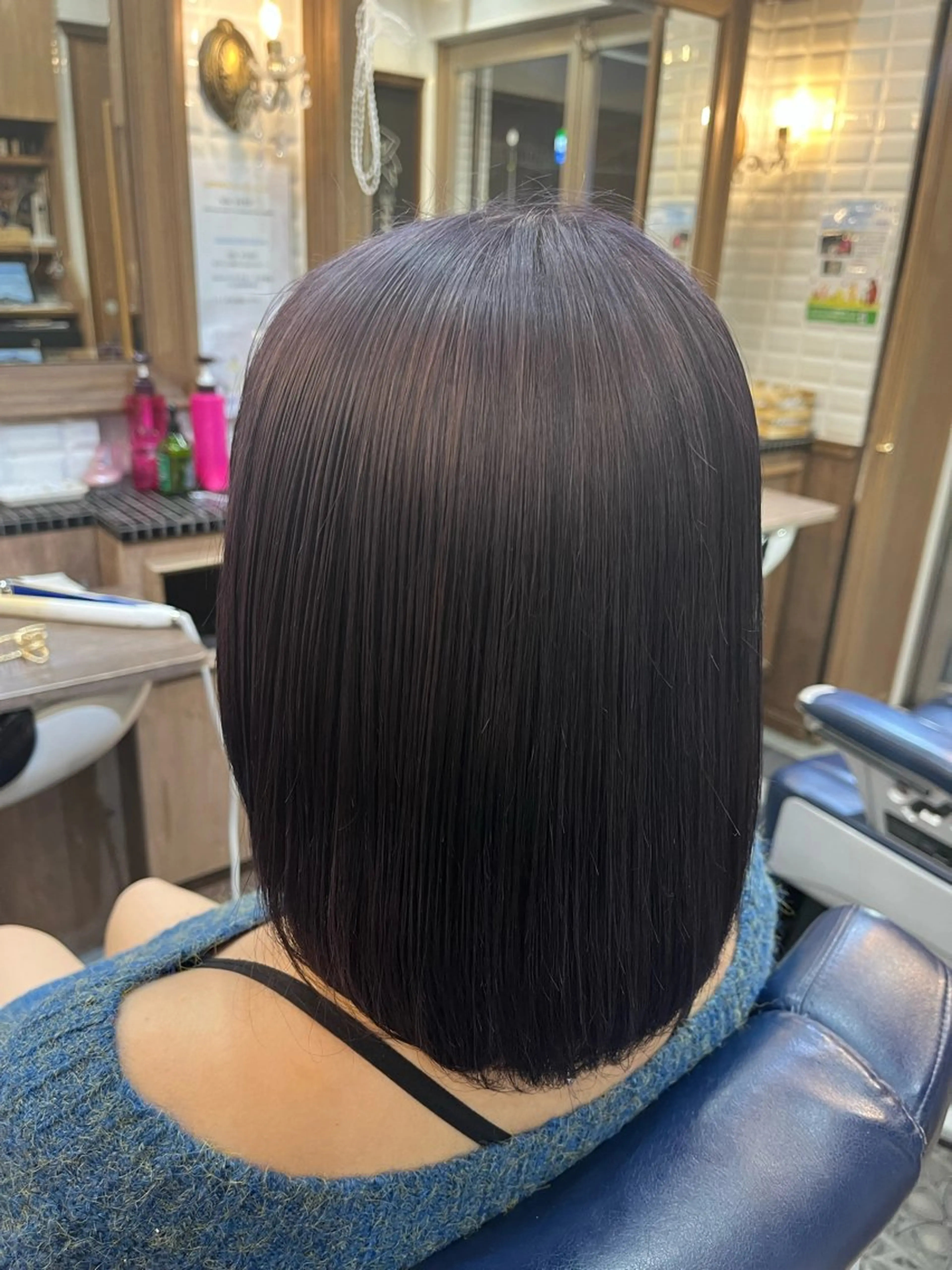 カラー ダブルカラー lupinus 中田店のヘアスタイル