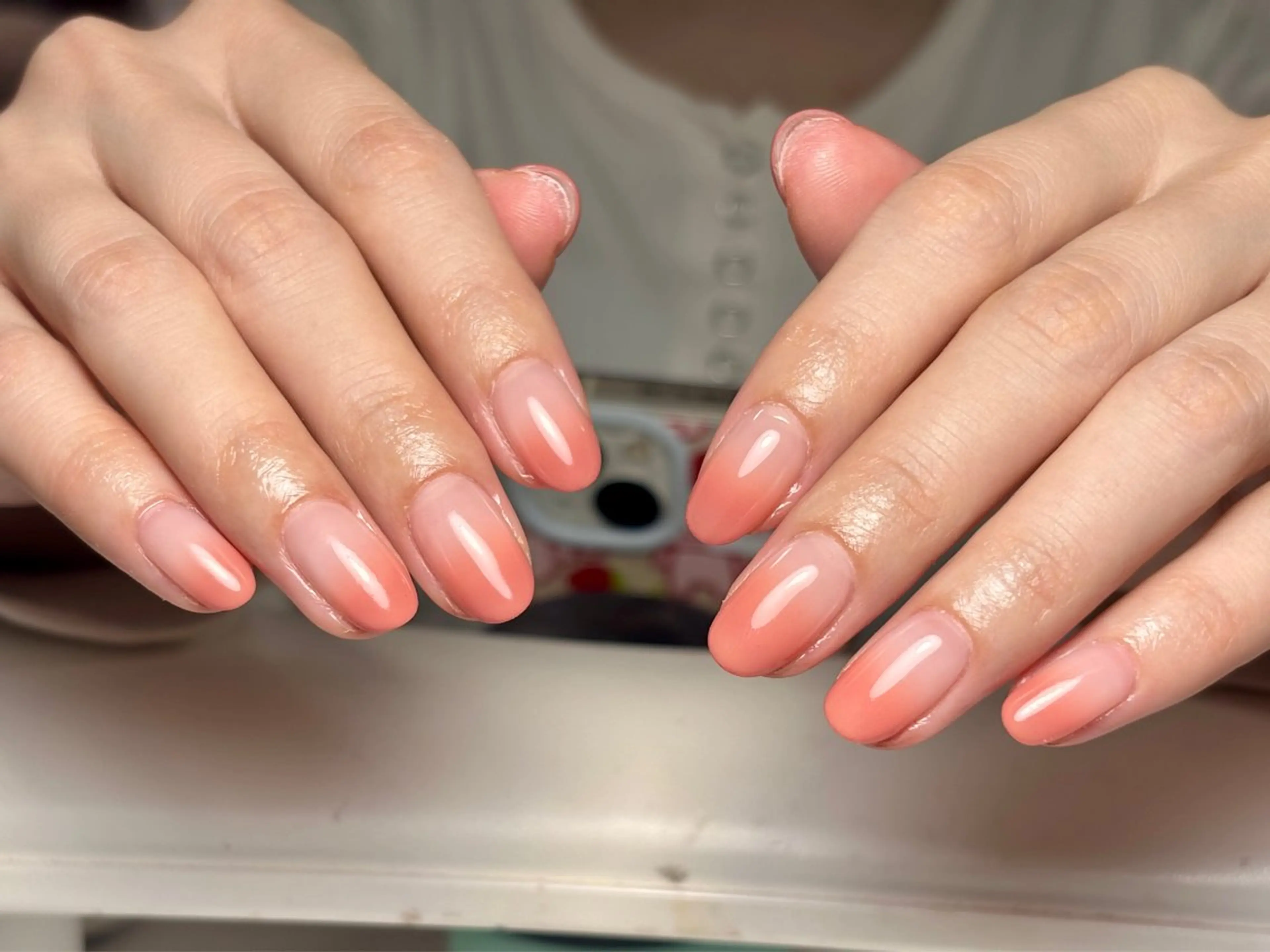 ショート ハンドネイル トゥー フエンのネイルデザイン