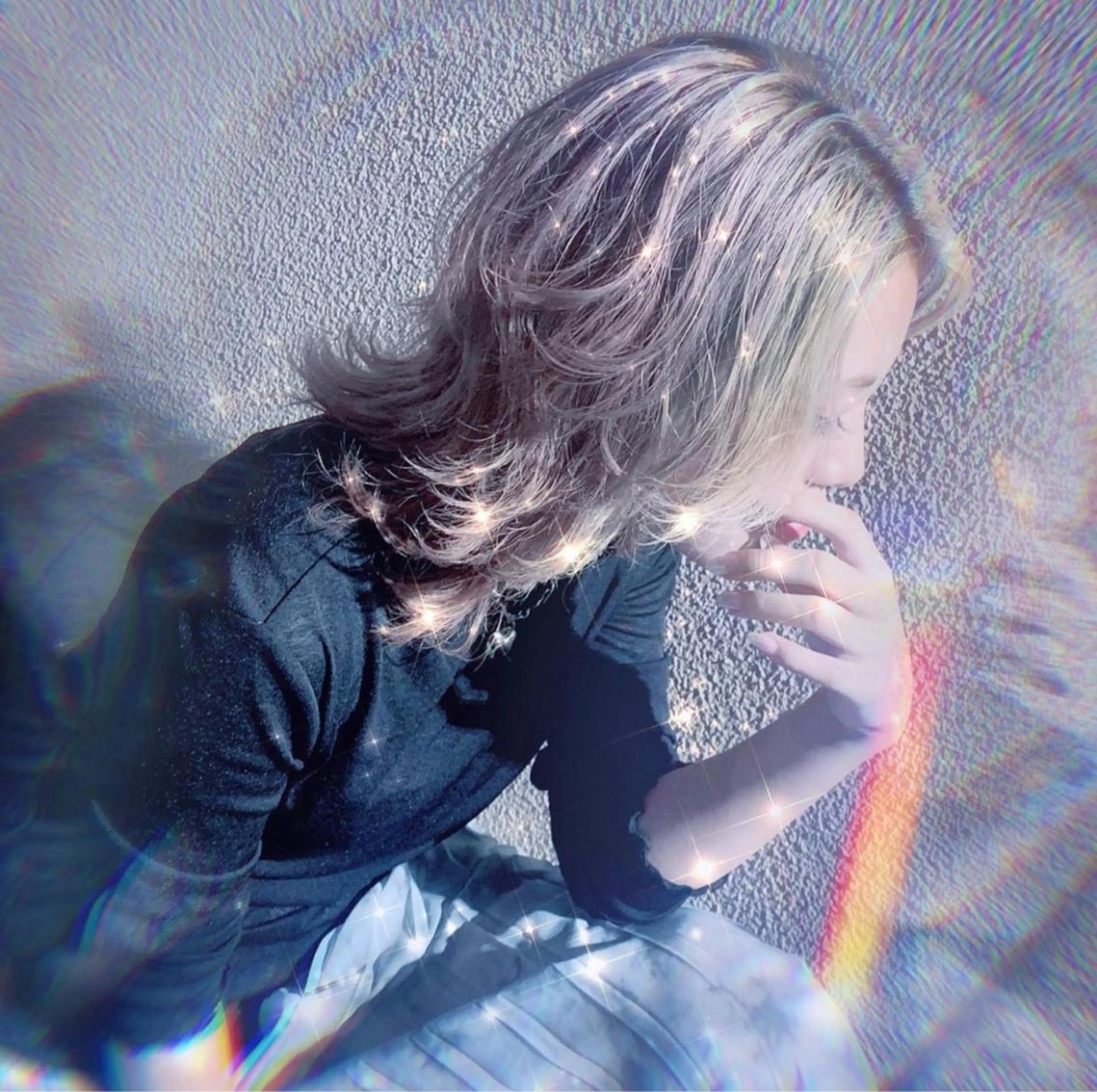 ミディアム カラー ヘアアレンジ カット 東出 レイ🕊のヘアスタイル